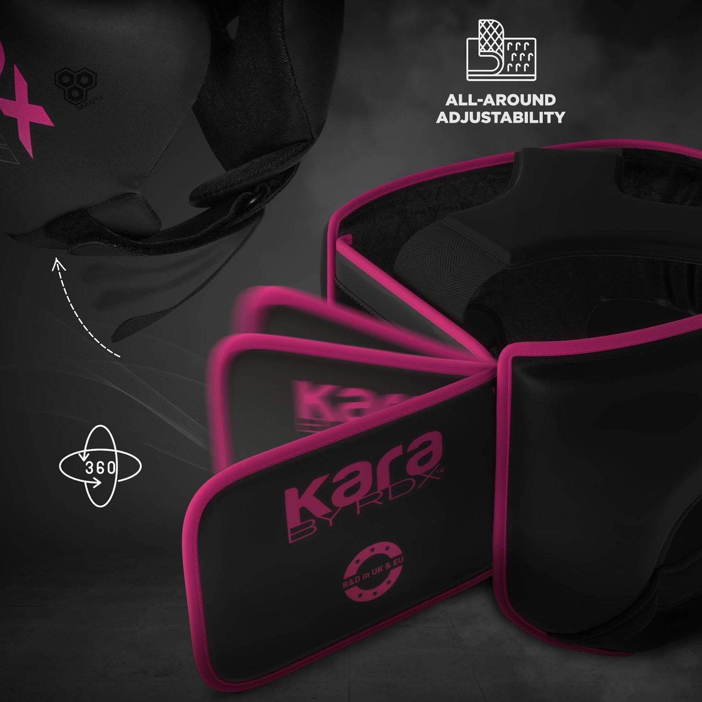 RDX Head Guard Boxing for kickboxing, martial arts, MMA training, Maya Hide leather Kara sparring Muay Thai headgear, boxing helmet Krav Maga, Karate and Taekwondo headgear (multipurpose packaging)