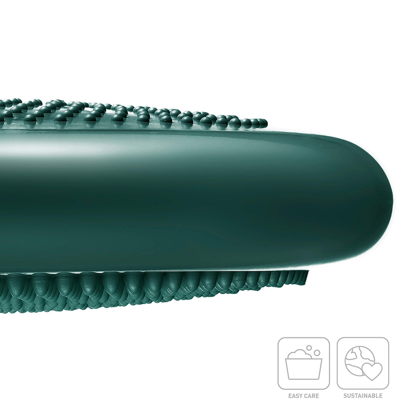 BODYMATE ball cushion with pump Midnight Green 34cm diameter - balance cushion, air cushion, balance pad, knob cushion - core, fitness, rehab, coordination and back training.