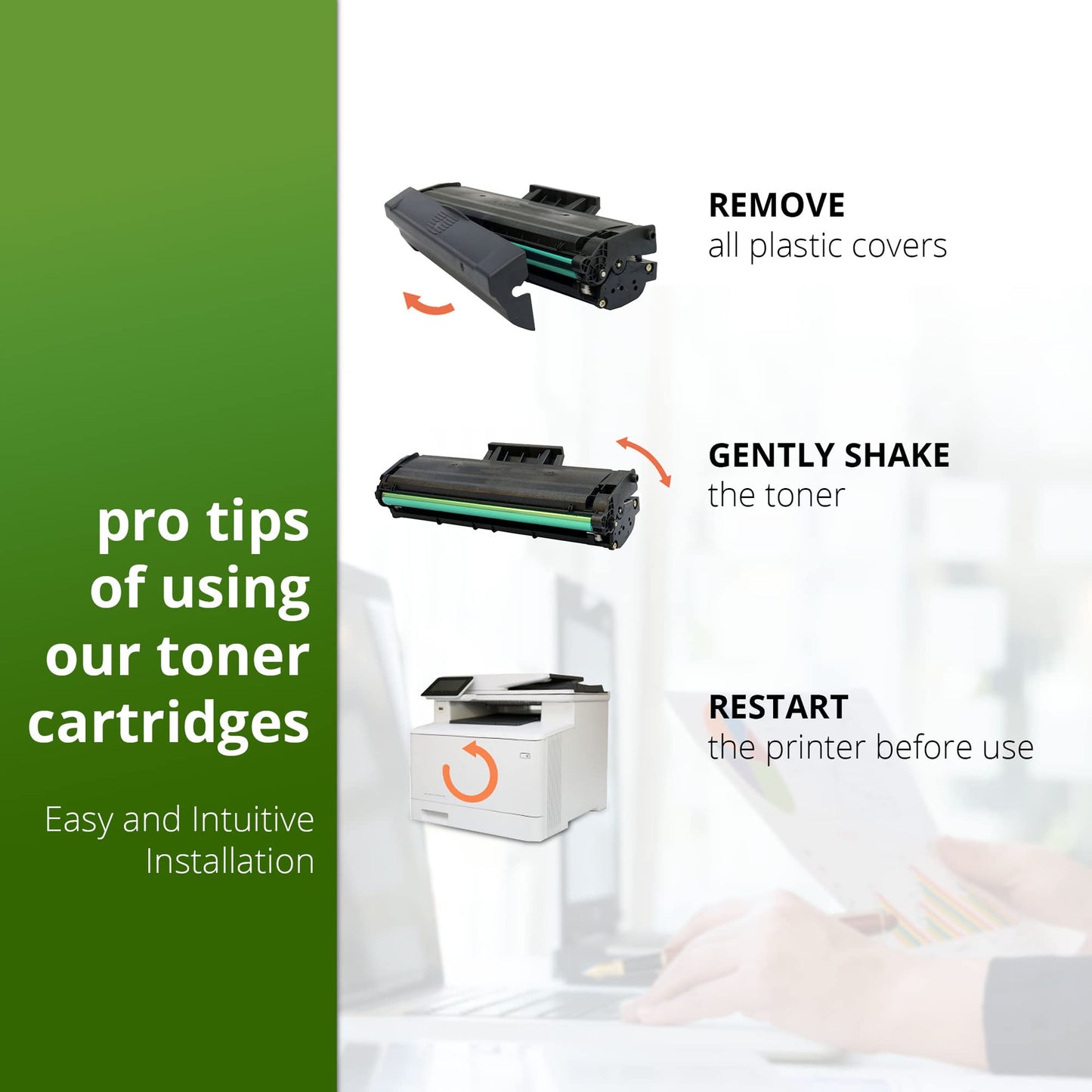 2 compatible toner cartridges for Samsung Xpress M2020 W, M2021 W, M2022 W, M2026 W, M2070 W FW F FH HW, M2071 W FH HW, M2078 W series | MLT-D111S/ELS