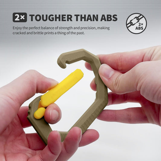 OVERTURE Super PLA+ Filament 1.75mm, 1kg spool (2.2lbs), dimensional accuracy +/- 0.03mm, for 3D printers (Light Brown)