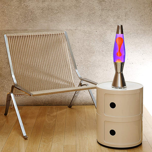 Mathmos Astrobaby lava lamp The Originals - Purple/Orange