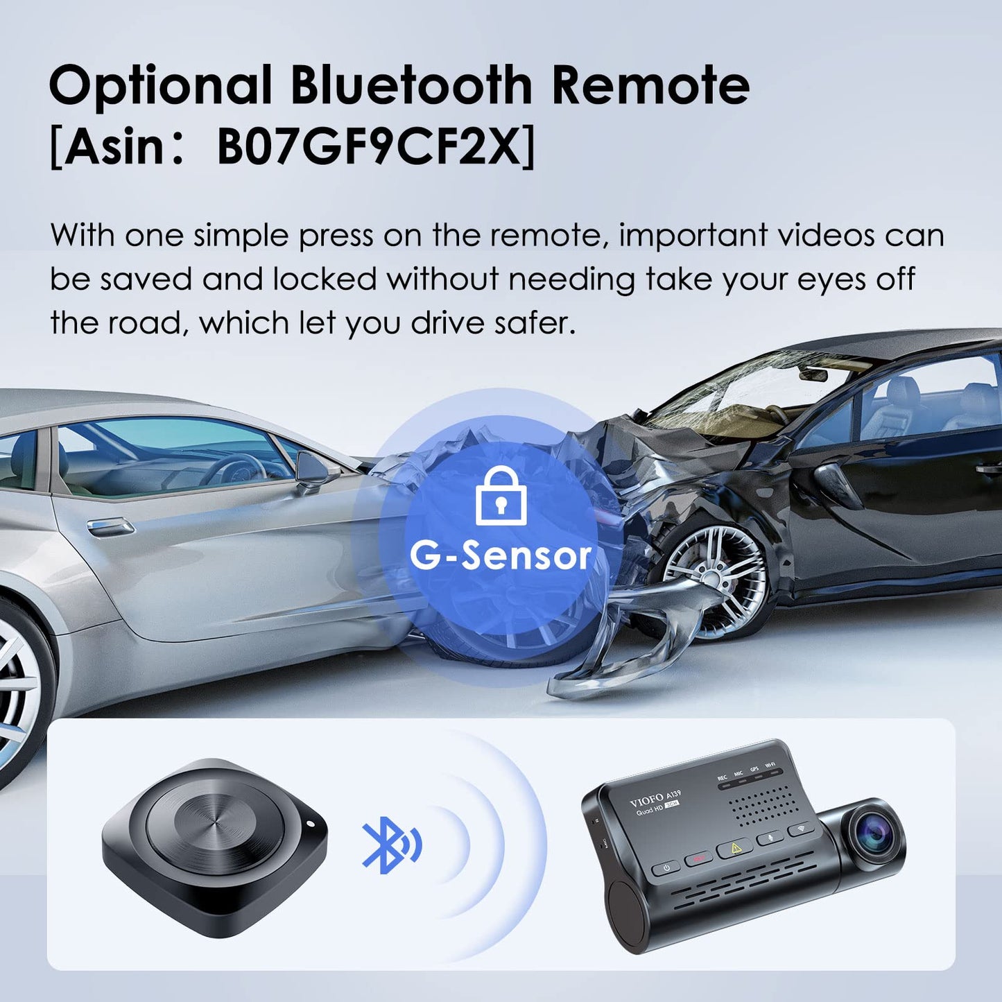 VIOFO A139 3-channel 5GHz WiFi dashcam with mobile monitoring, built-in GPS with CPL filter, 1440P + dual 1080P cameras, 2560P X 1440P 60fps front, 24-hour parking mode with IR night vision, and a max of 256GB storage capacity.
