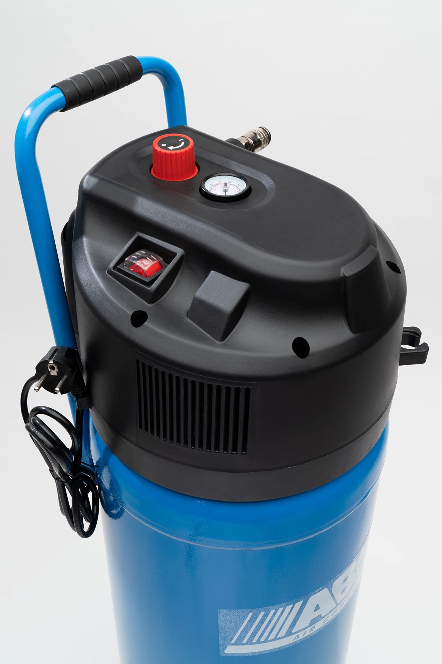 ABAC Vertical Air Compressor EASE-AIR 50V, oil-free, max pressure 10 bar, power 2 HP, 50-liter tank, noise level 97 dB (A)