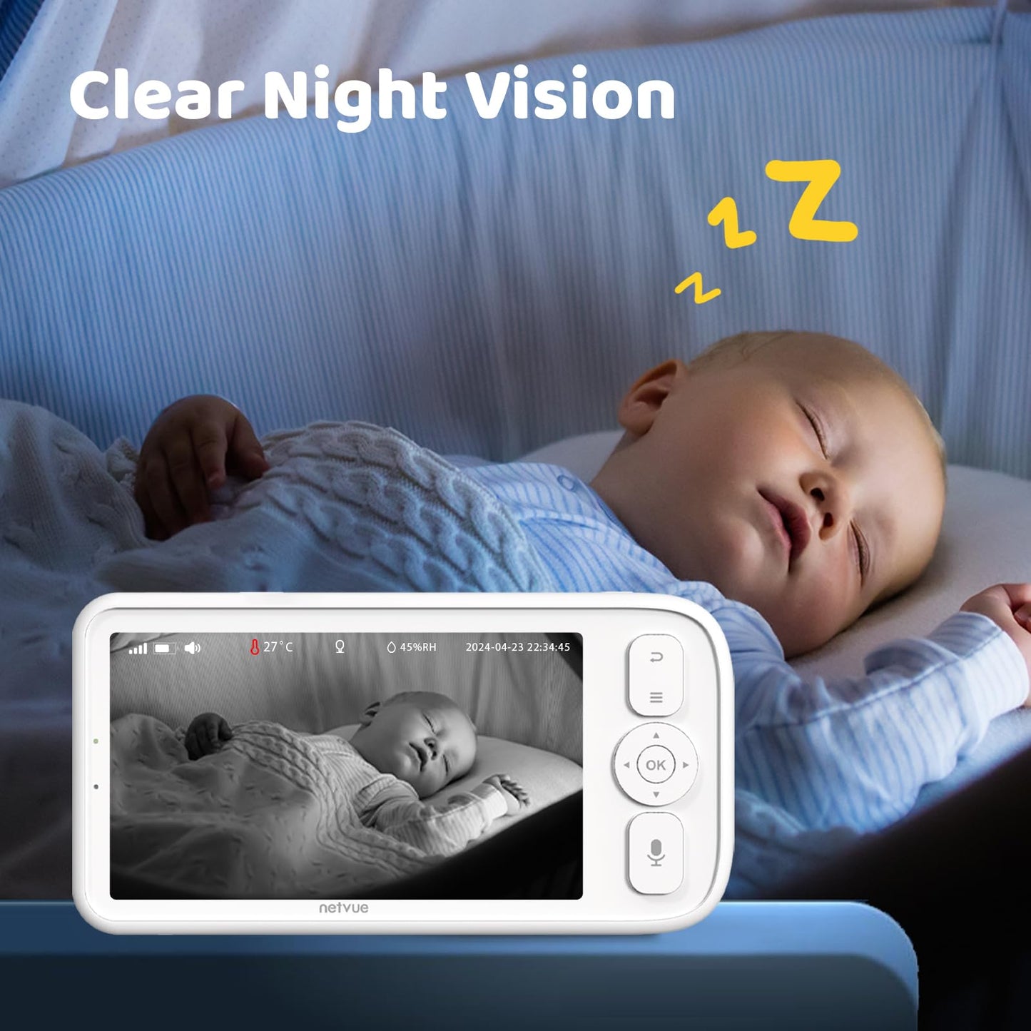 NETVUE Baby Monitor Camera