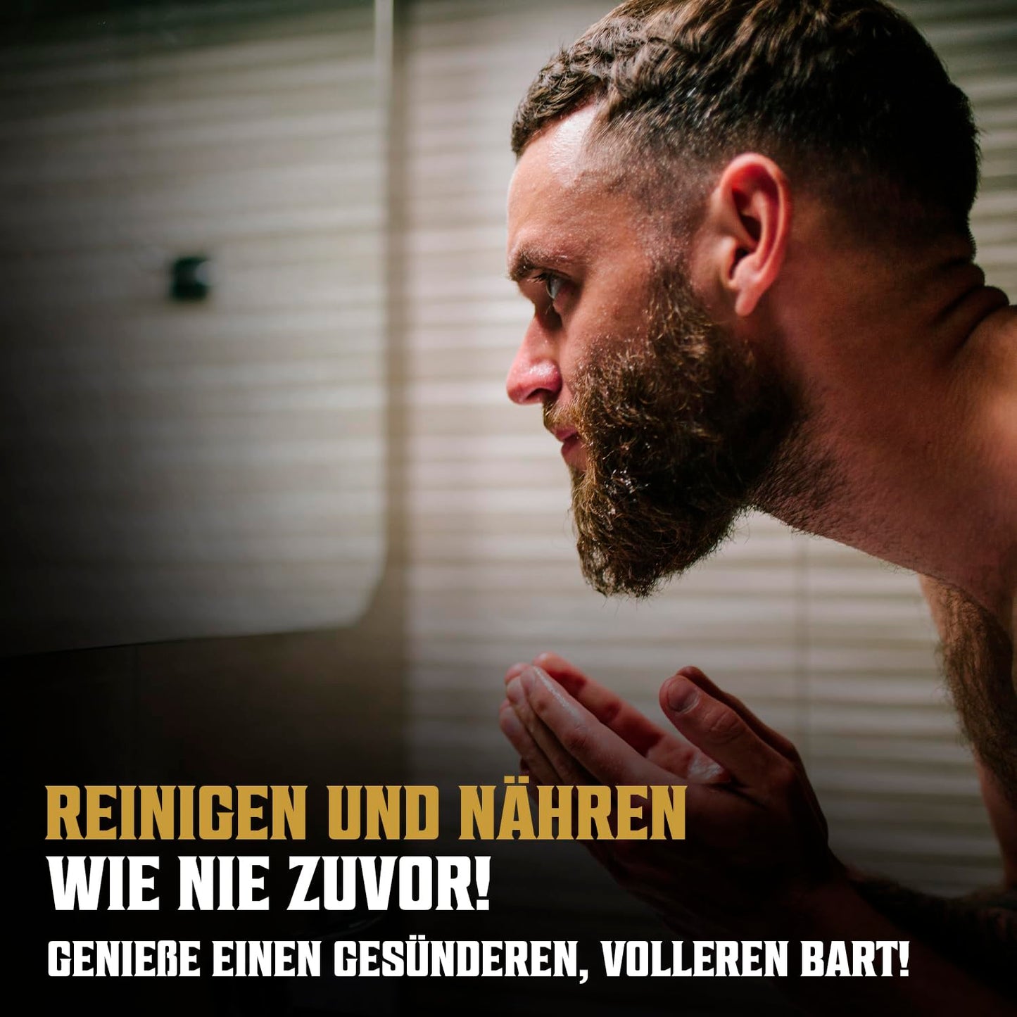 Viking Revolution - Beard Shampoo & Conditioner Set - Softens, Smooths & Strengthens Beard Growth - Beard Shampoo For Men - Sweet Tobacco - Gifts For Men - 2 x 500 ml