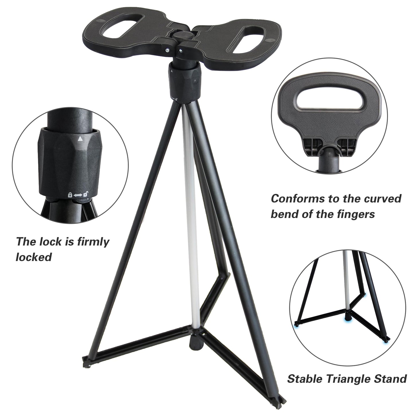 ALEVMOOM walking cane with seat, folding chair, portable, retractable, lightweight, for elderly individuals, outdoor travel.