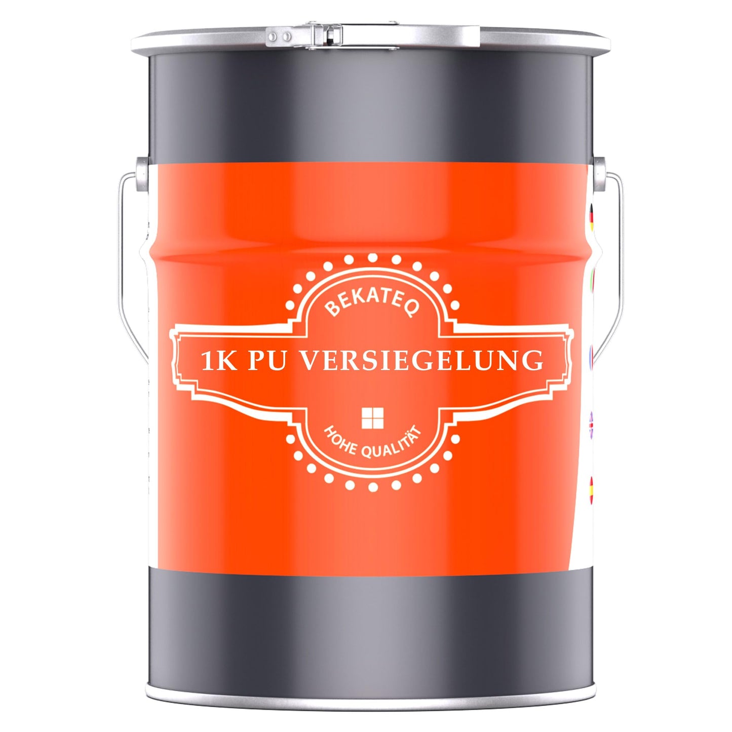 1K PU sealant for exterior stone carpet, UV-resistant, 3kg clear glossy, non-yellowing, elastic, sealing, easy application - BEKATEQ BK-660PU