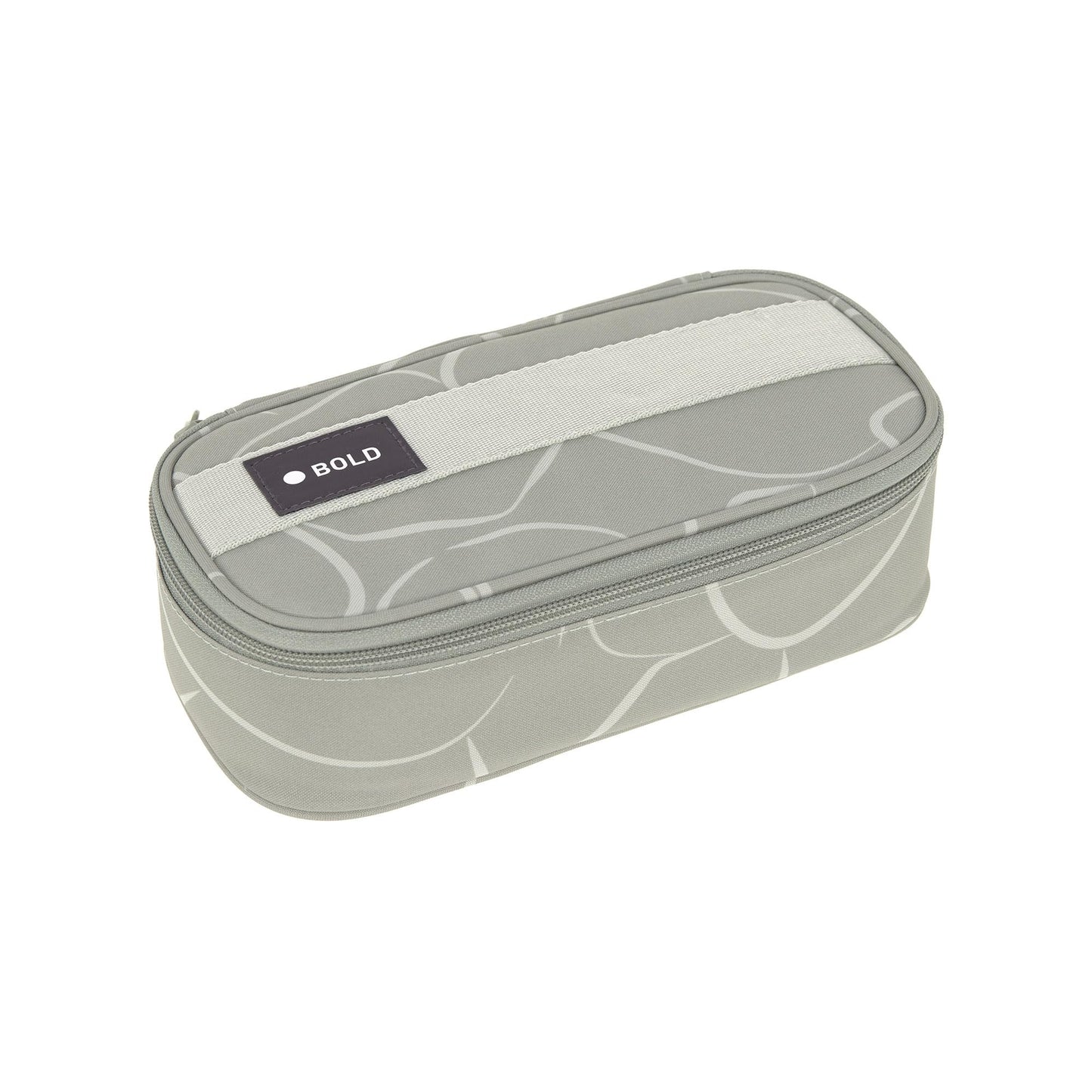 CASUAL Bold pencil case school Spacy Pencil Case Bold Curve green