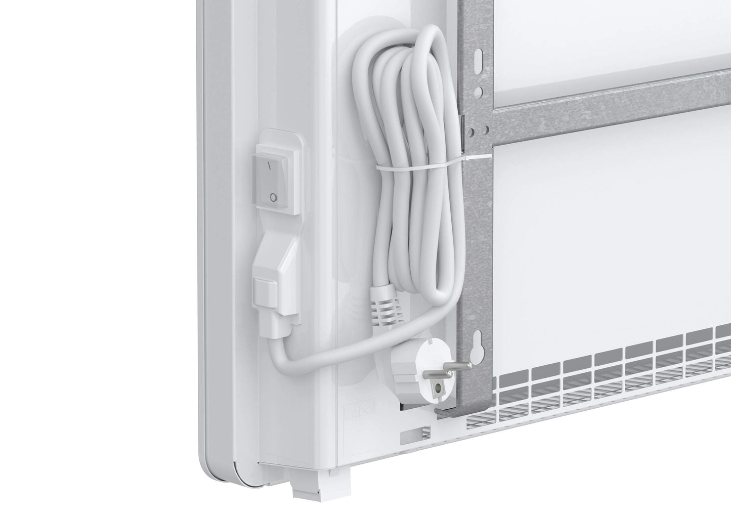 AEG Home Technology Wall Convector WKL 3005 for approximately 30 sqm, heating 3000 W, 5-30 °C, wall-mounted, LCD display, weekly timer, metal, Ecodesign 2018, 236537 White