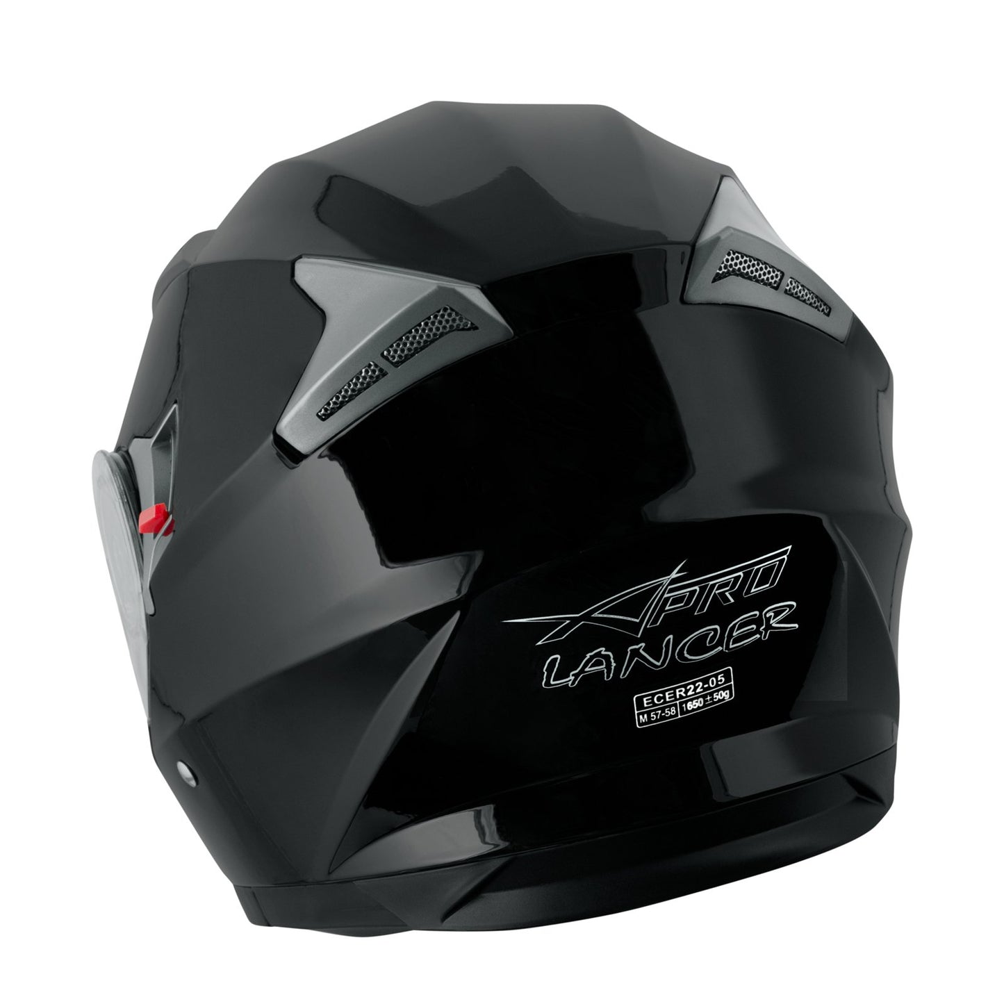 Helmet Flip-up helmet Inner sun visor Motorcycle helmet Modular Black M