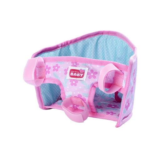 Simba 105560018 - New Born Baby Bike Seat with Harness, Doll Accessories & 105560059 - New Born Baby Bike Helmet, bike helmet and bottle for filling, for 38-43cm dolls, for ages 3+