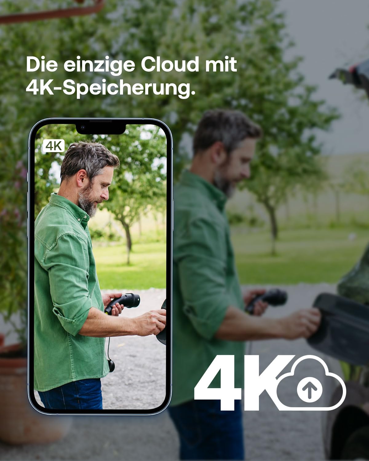 Arlo Ultra 2 outdoor surveillance camera, wireless, 2-pack, 4K UHD quality, 180° field of view, spotlight, color night vision, motion detector, alarm siren + with Arlo Secure trial period.