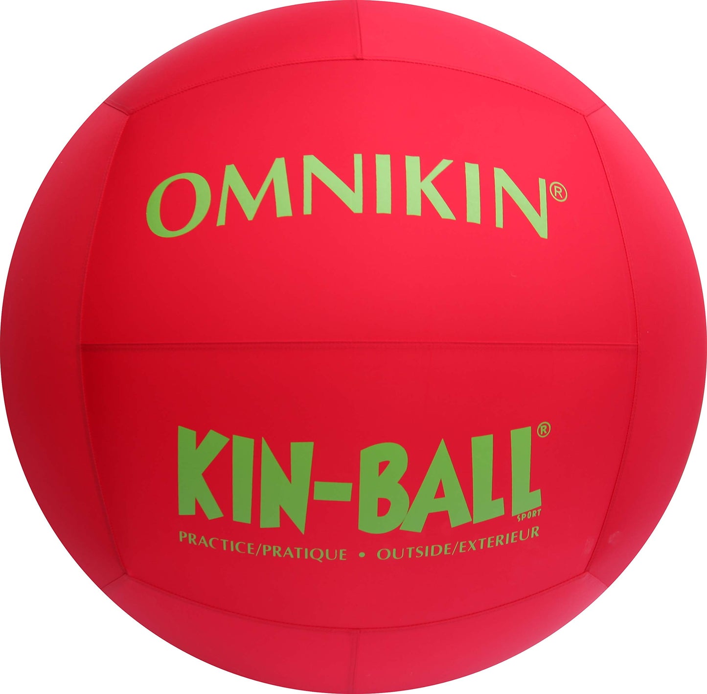Omnikin Kin Ball Outdoor | Training Ball | Weather-resistant ball cover | Nylon | Giant ball | Ø 100 cm | Promotes teamwork, speed, strength, and endurance