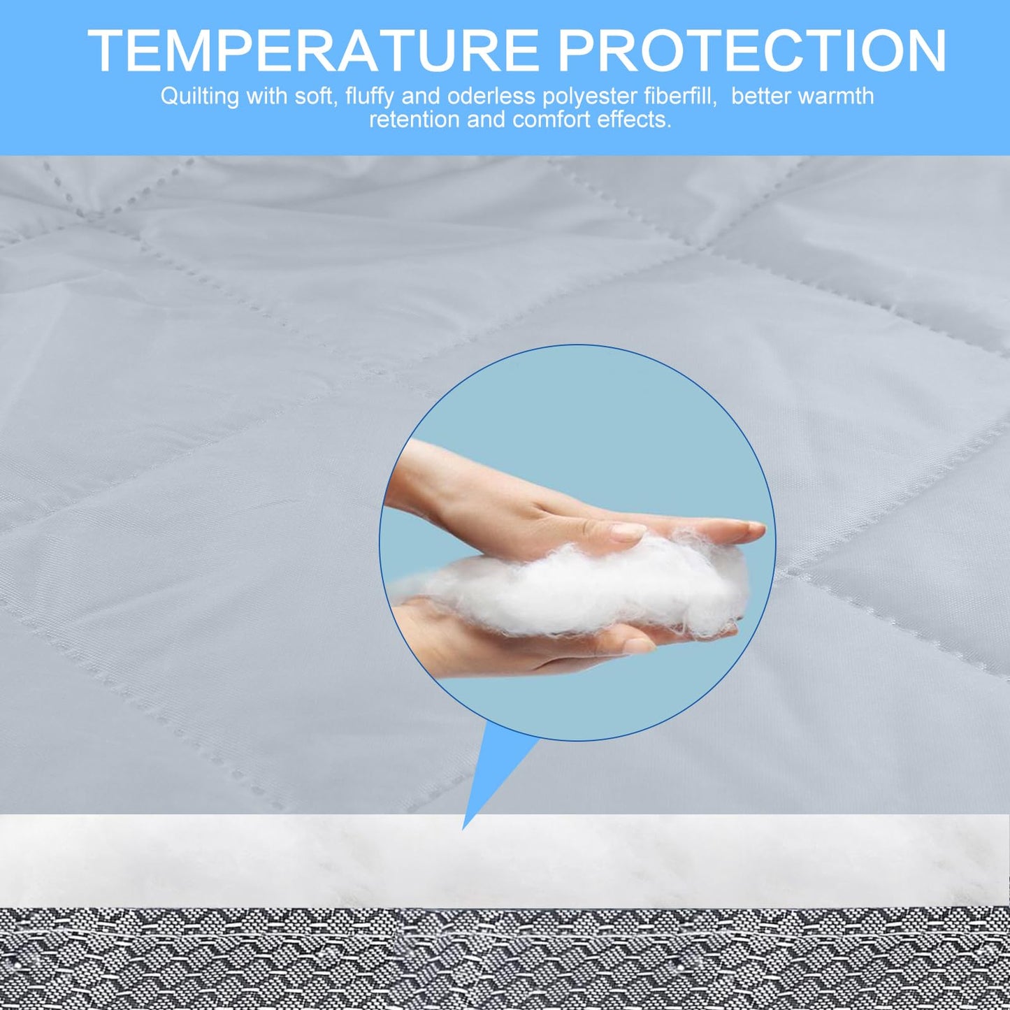 Magnetic thermal door curtain 90x210cm, no-drill thermo curtain for cold and heat protection. Waterproof, windproof, pet-friendly with a transparent window.