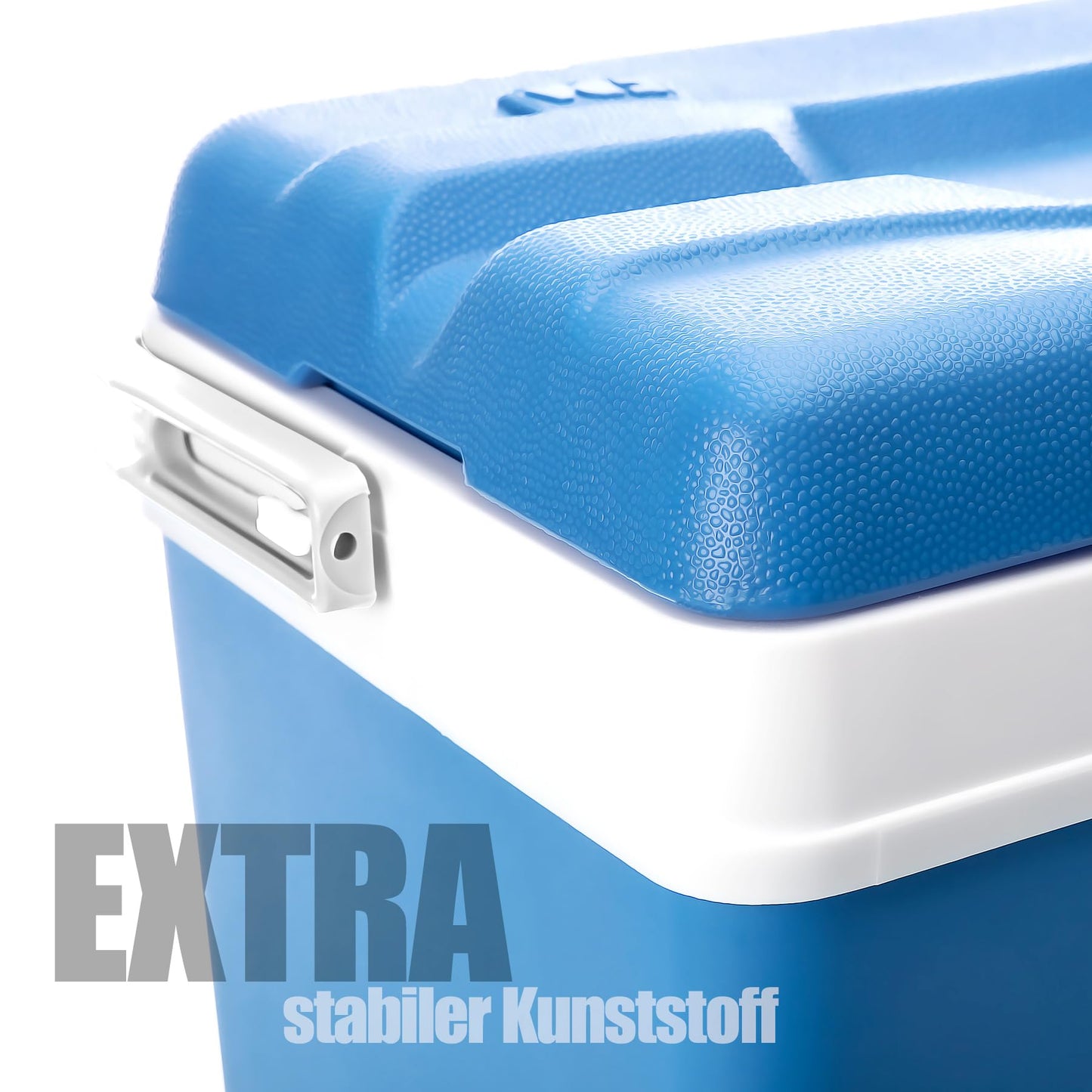 BigDean Cooler 24 Liter - Non-electric cooler with up to 11 hours of cooling - Made of plastic - Sturdy cooler box