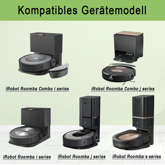 E-HAO 14 Pack Vacuum Bags compatible with iRobot Roomba i, s, j and Roomba Combo i, j series. Replacement bags for i1+/i2+/i3+/i4+/i5+/i6+/i7+/i8+/i9+/j5+/j6+/j7+/j8+/j9+/s9+ models.