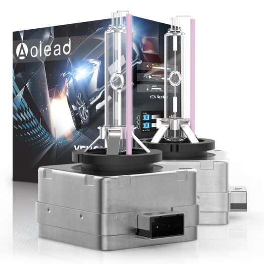 AOLEAD D1S Xenon Bulb Hid Xenon Headlight Lamp 12V 35W, 10000K (2 Bulbs)