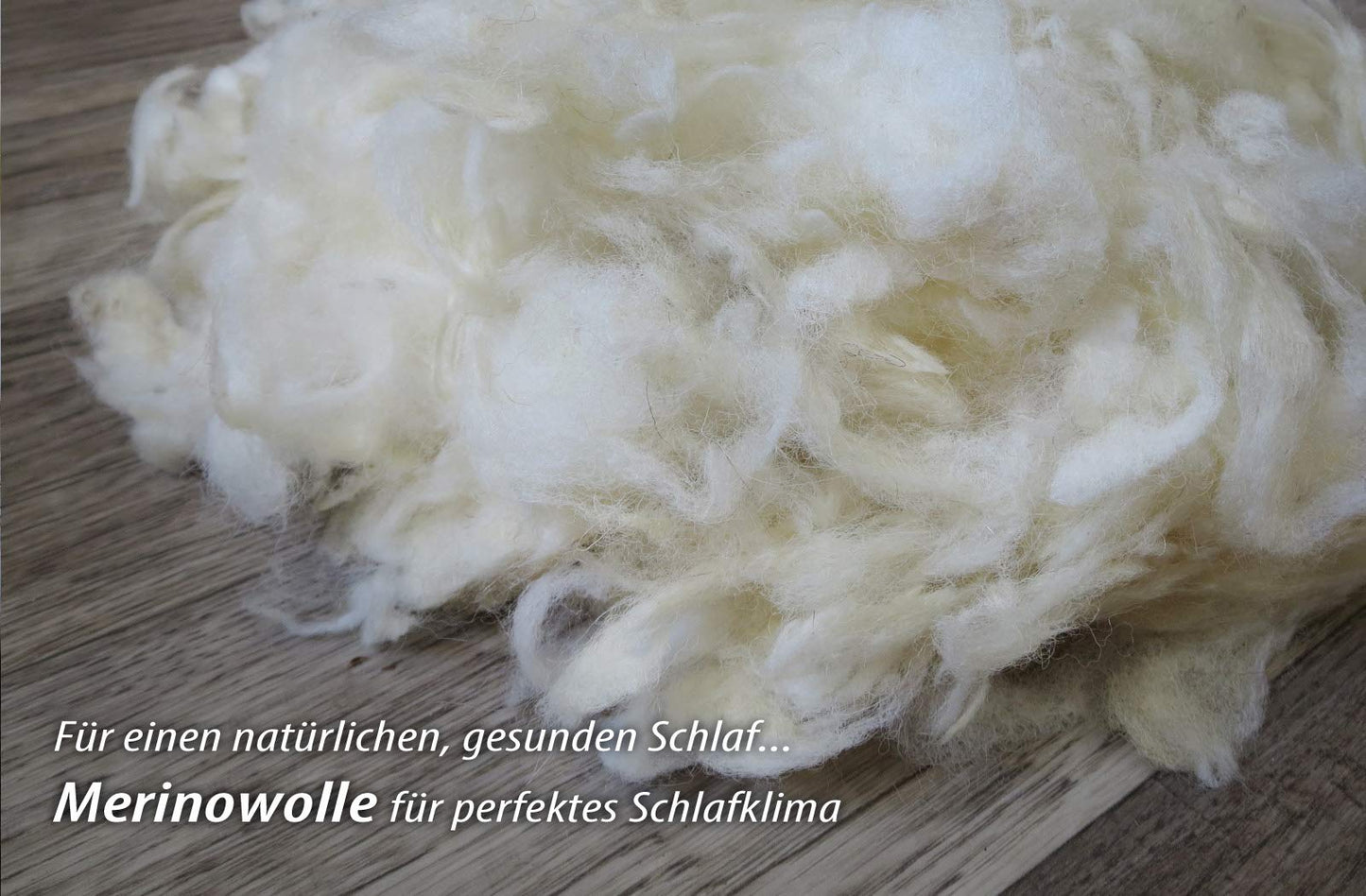 franknature - Underblanket made of lambswool with Merino wool mattress topper 90x200