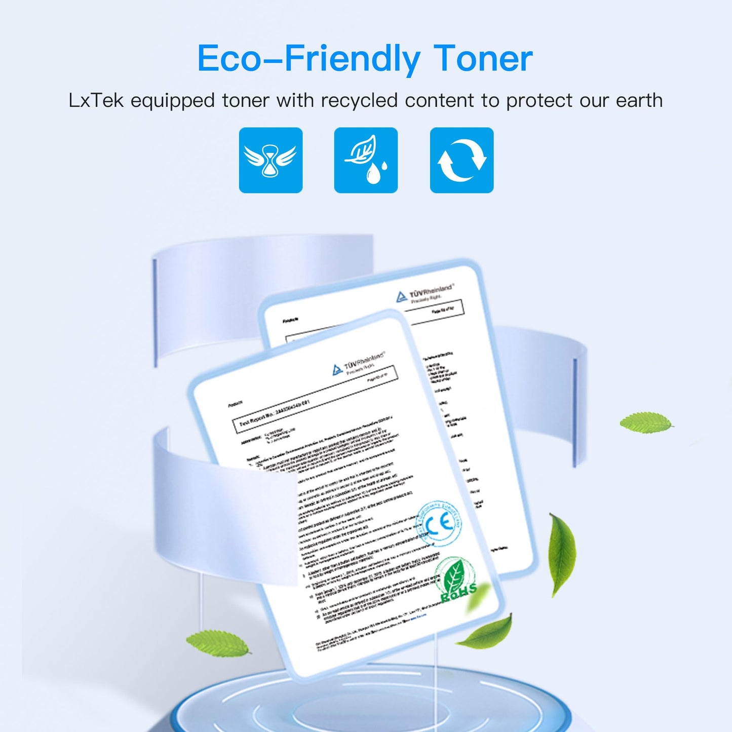 LxTek TN1050 compatible toner cartridge for Brother TN-1050 TN1050 for Brother DCP-1510 DCP-1610W DCP-1612W DCP-1512 MFC-1910W MFC-1810 HL-1110 HL-1212W HL-1210W HL-1112 (Black, 2-pack)