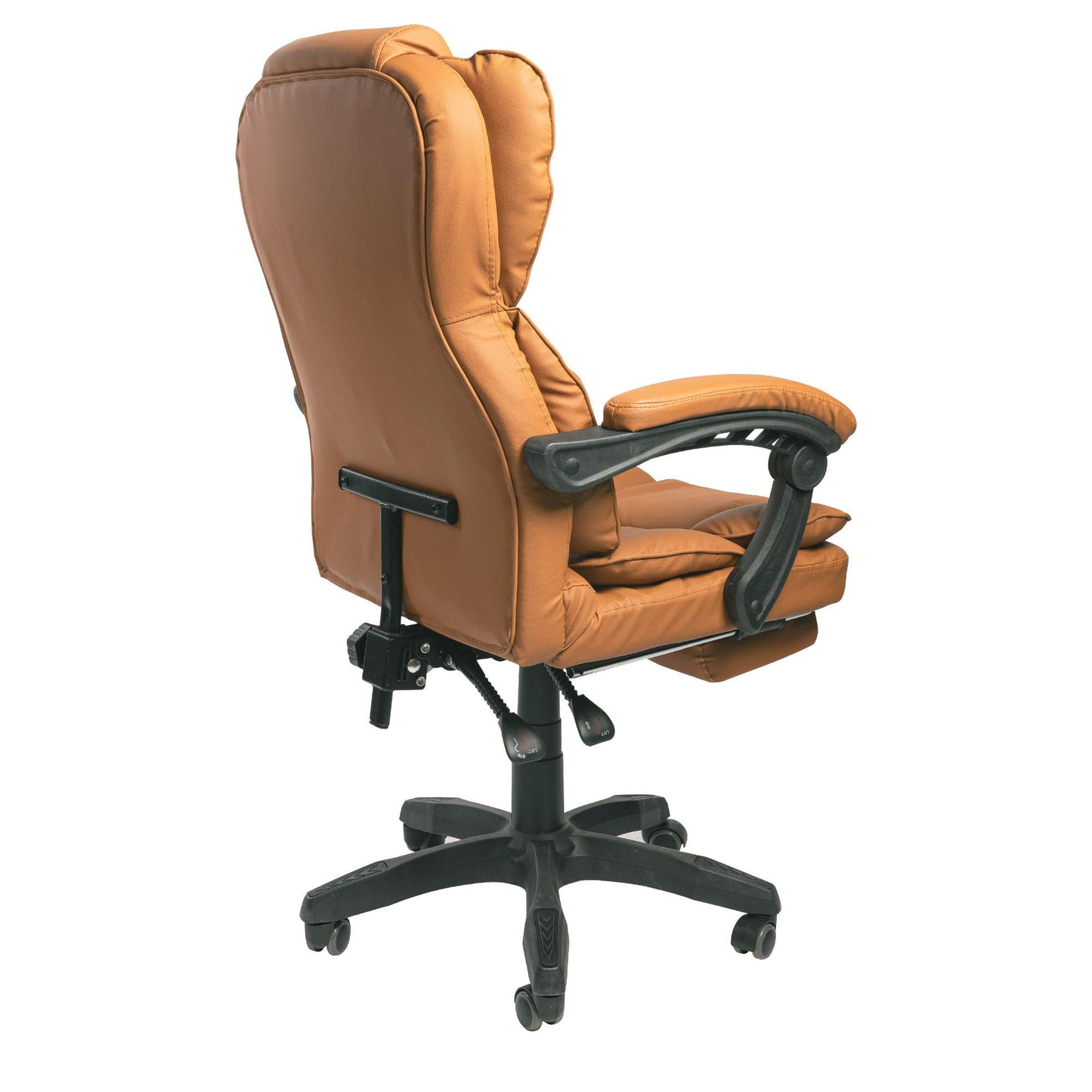 TRISENS Desk Chair Office Chair TV Office Chair Executive Chair Relax & Home Office, Color: Brown