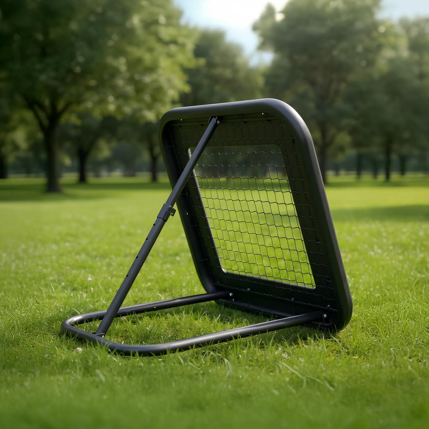 VirtuFit Adjustable Football Rebounder Pro - Kickback - 84 x 84 cm