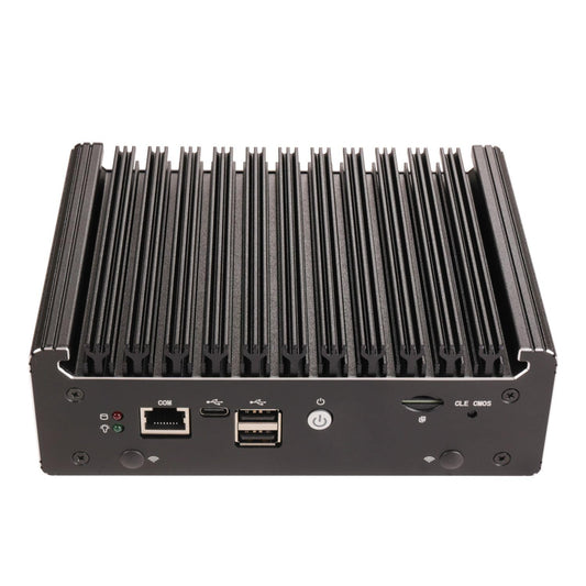HSIPC Alder Lake N100 Quad Core Firewall Micro Appliance, Mini PC, Nano Computer, Router with 32G RAM 512G SSD, 4*i226-V RJ45 Port AES-NI