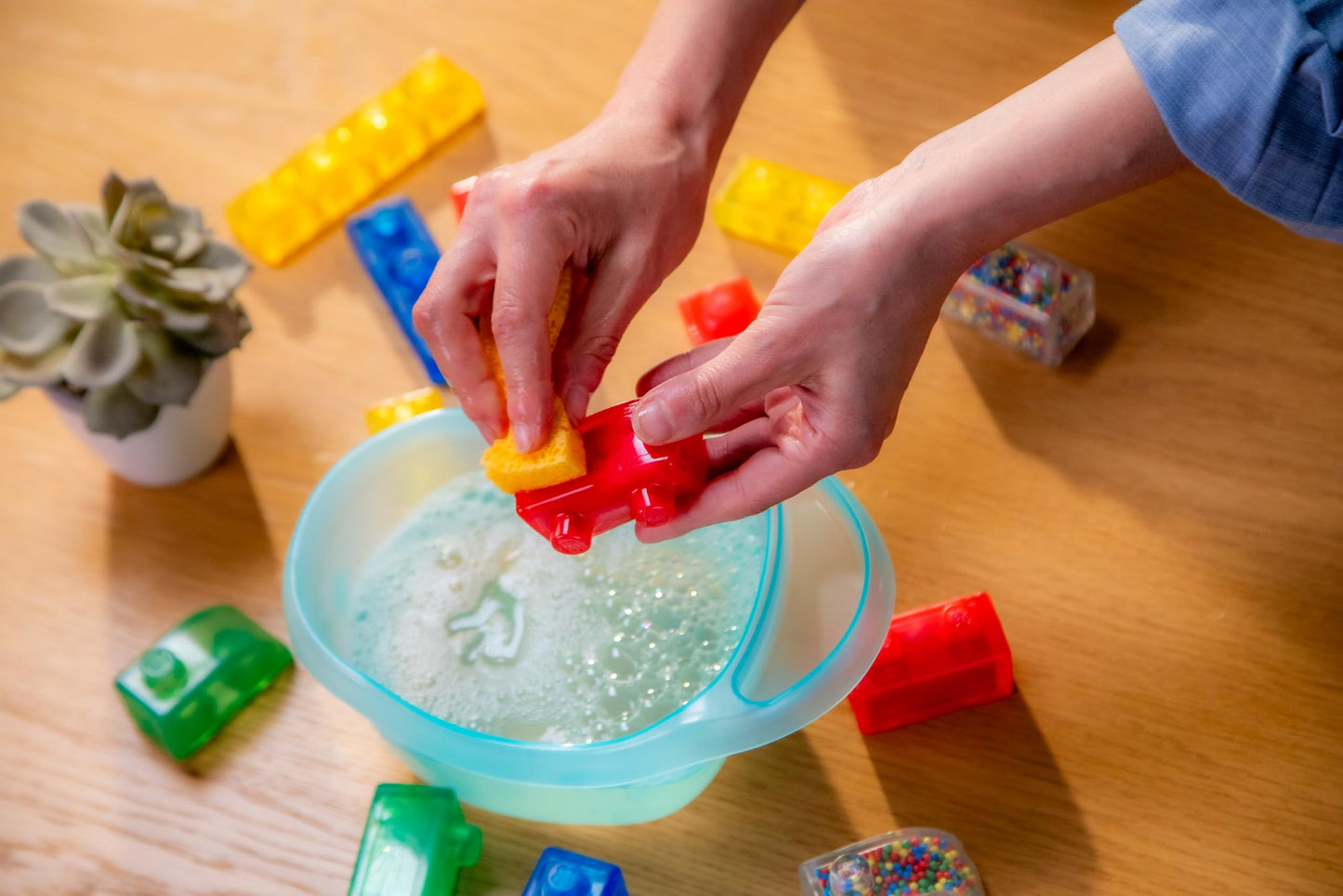 Jelly Blox - Newbie Kit, building toy for ages 2+, includes 11 sensory blocks, construction toy for kids.