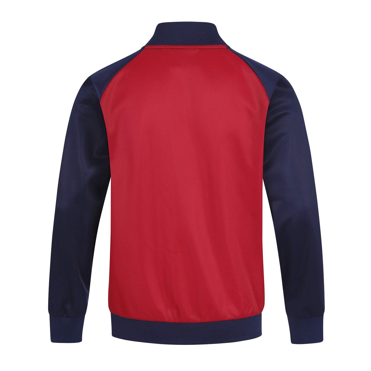 Arsenal FC - Boy's retro design training jacket - Official merchandise - Gift for football fans - Red/Navy - 10-11 years