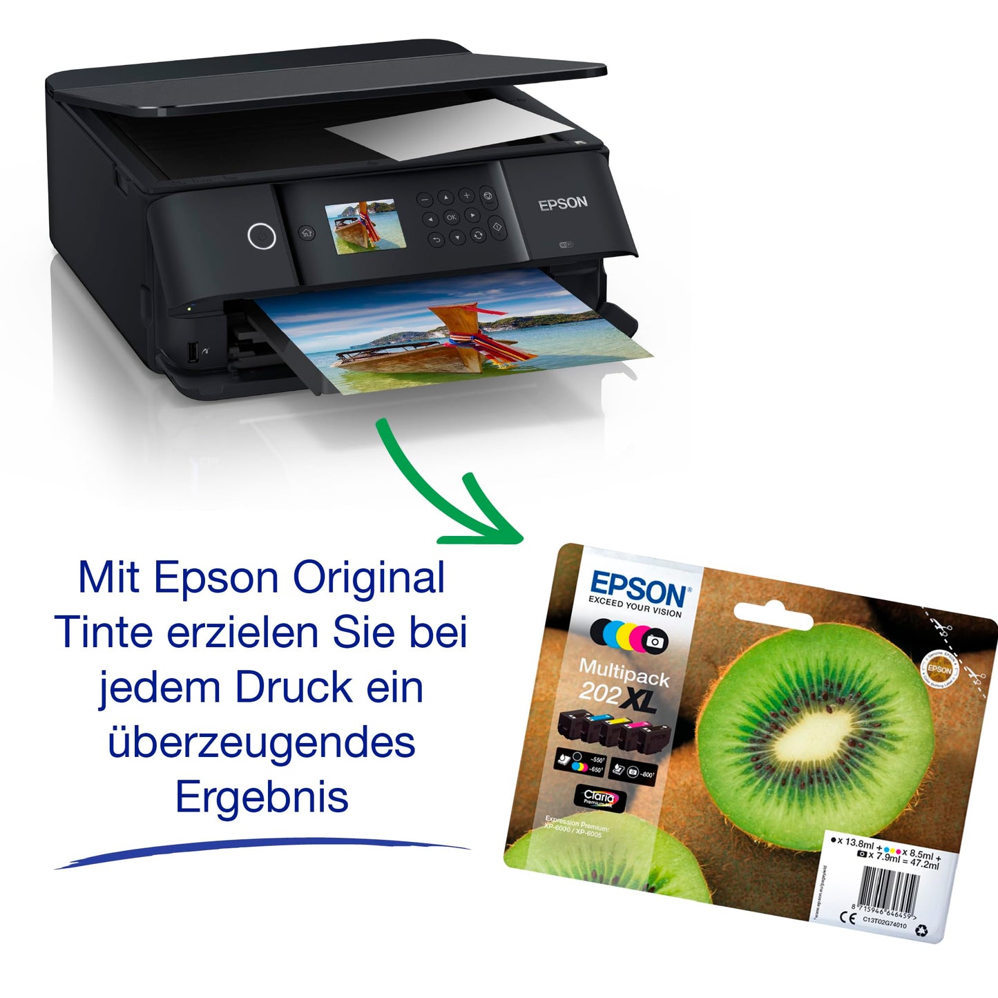 Epson Expression Premium XP-6100 A4 wireless multifunction inkjet printer
