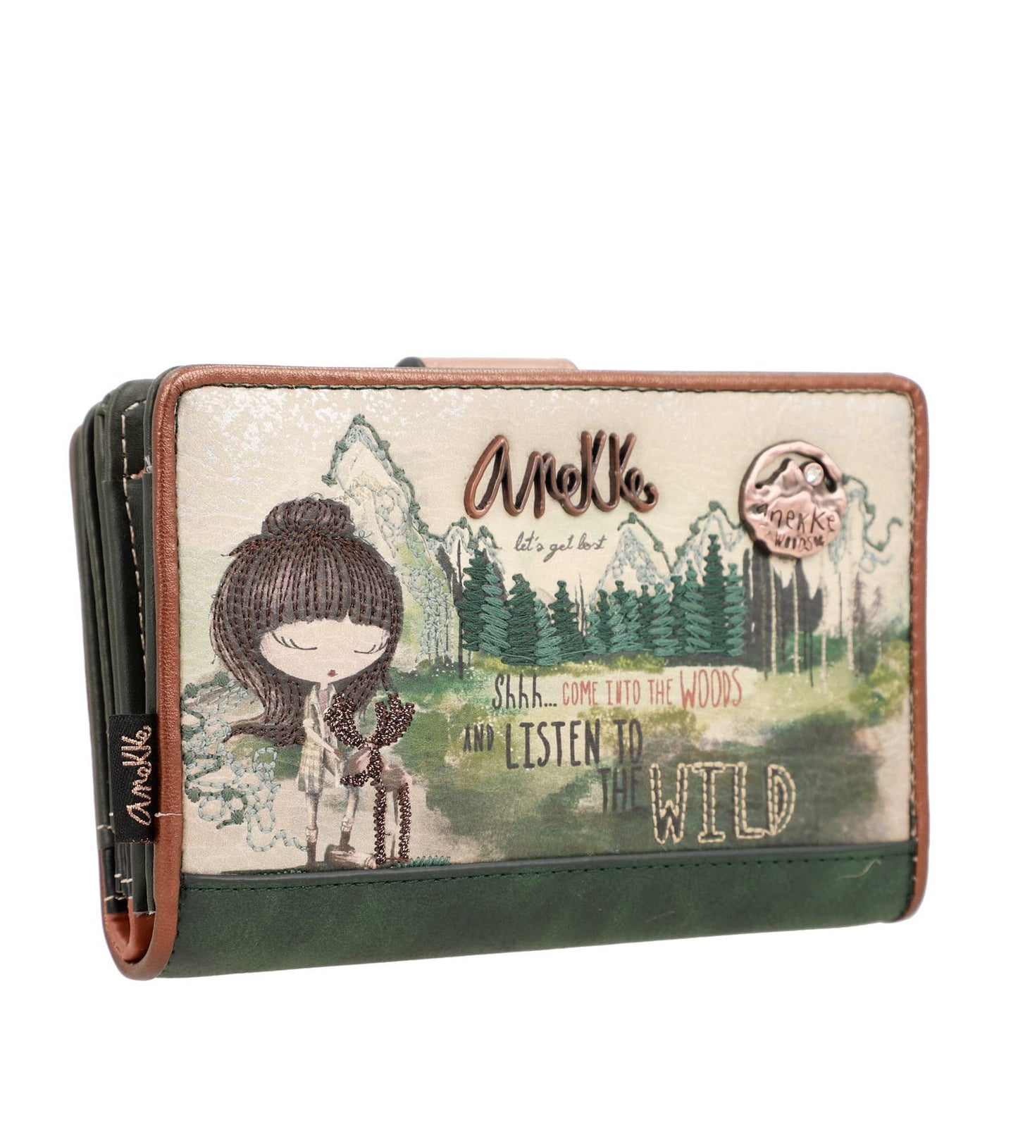 Anekke Wallet M with flap, combo (theforest), size -