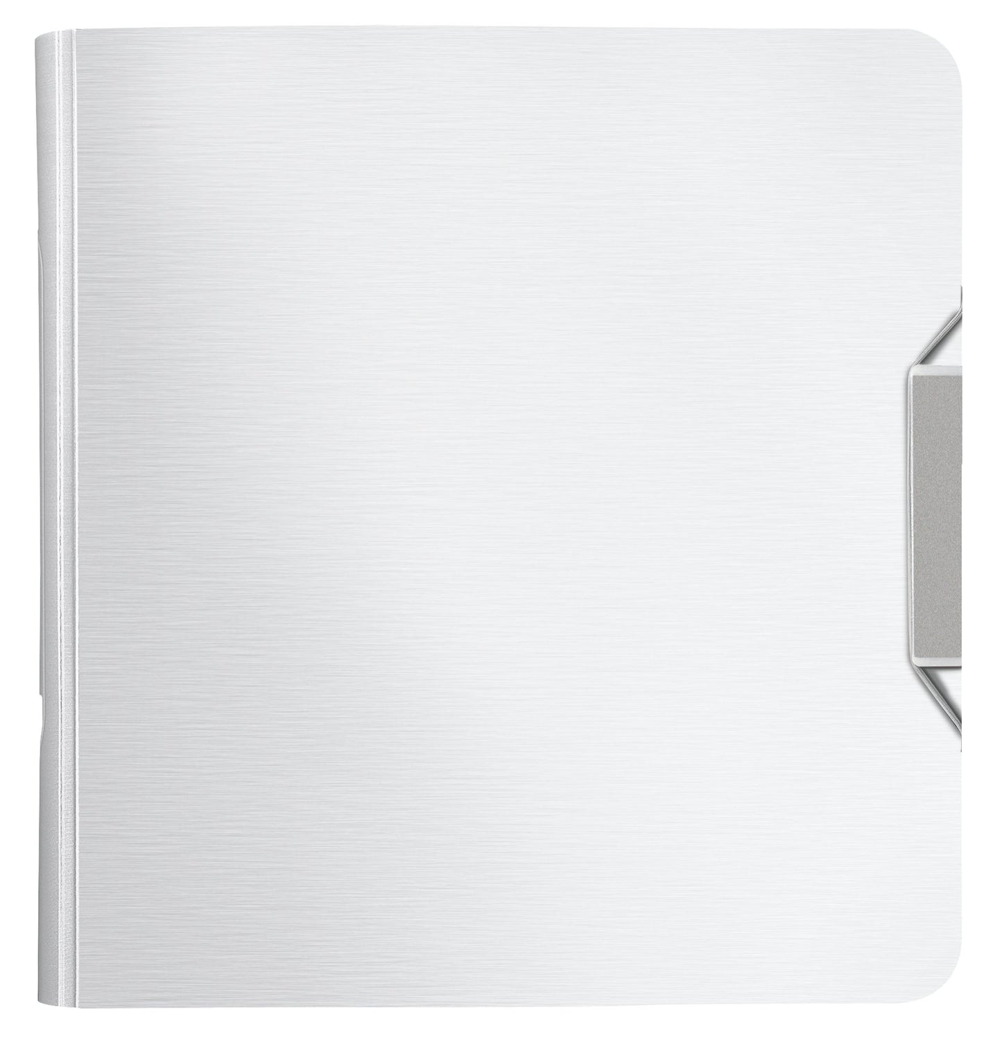 Leitz Quality Folder 180° Active Style, A4, Arctic White, Rounded spine with 8.2 cm width, Elastic band closure, Lightweight Polyfoam, 11080004 (Pack of 2)