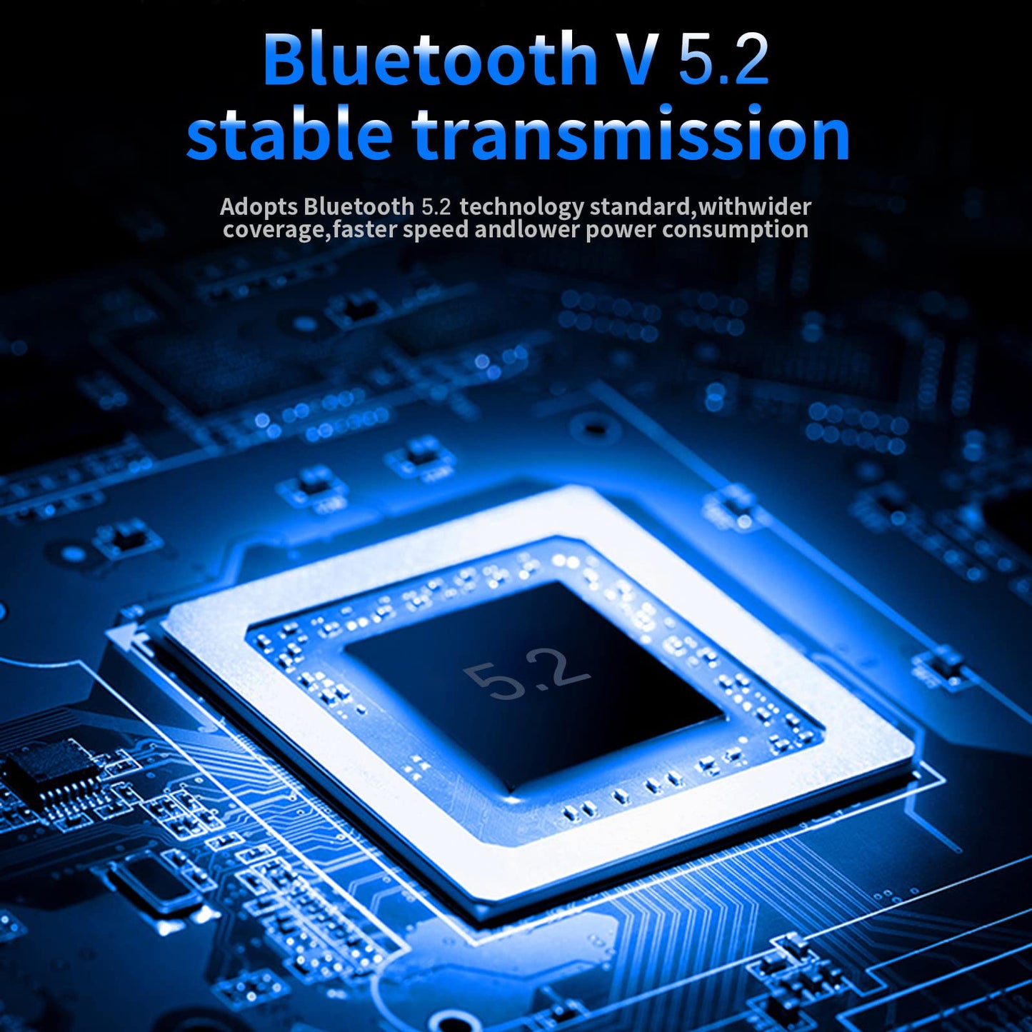 Motorcycle Bluetooth 5.2 headphones Outdoor Stereo Music and Voice microphone Soft Cable Headphones Motorcycle Helmet Intercom Headset Universal Helmet Audio System