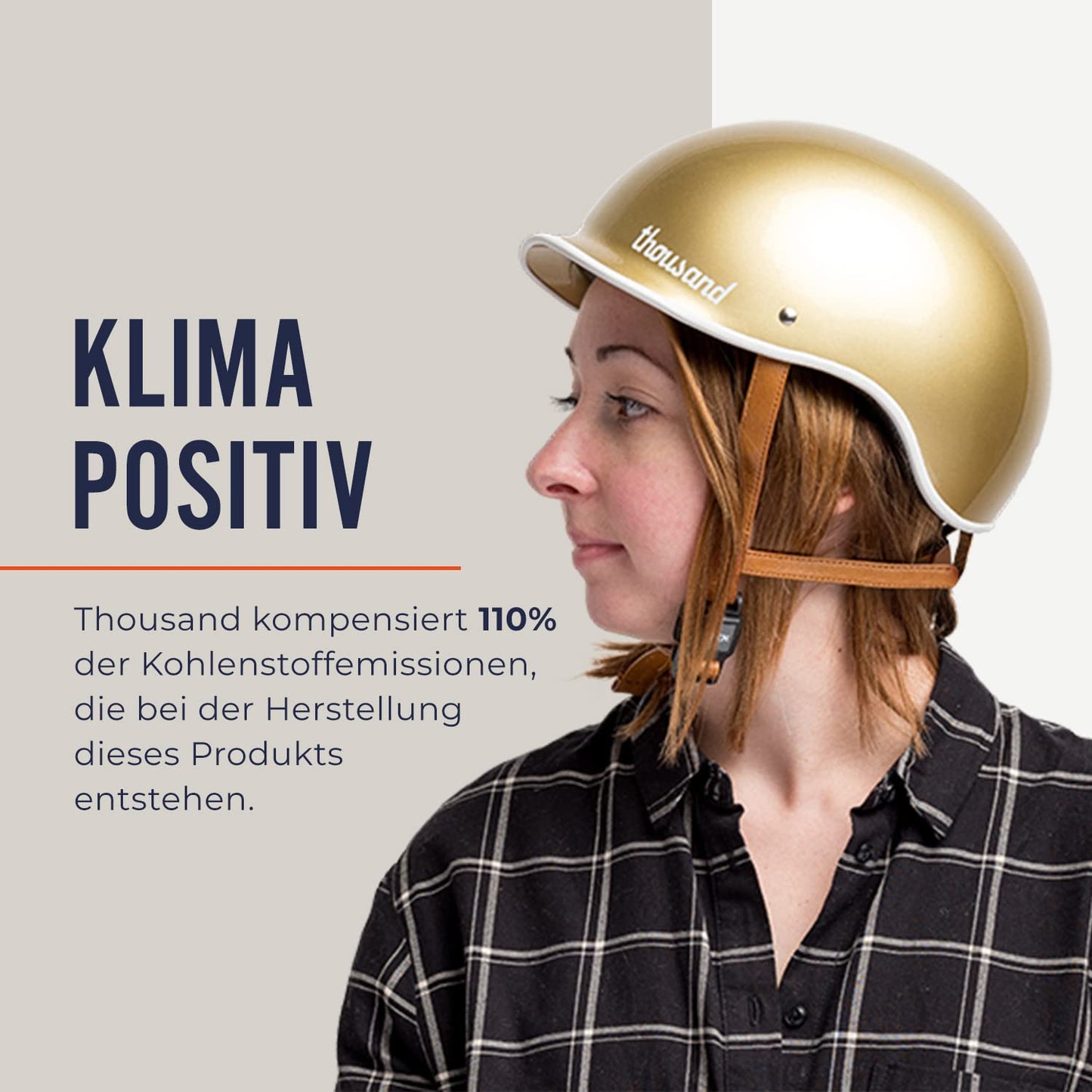 Thousand bike helmet | Heritage - Stay Gold - Medium