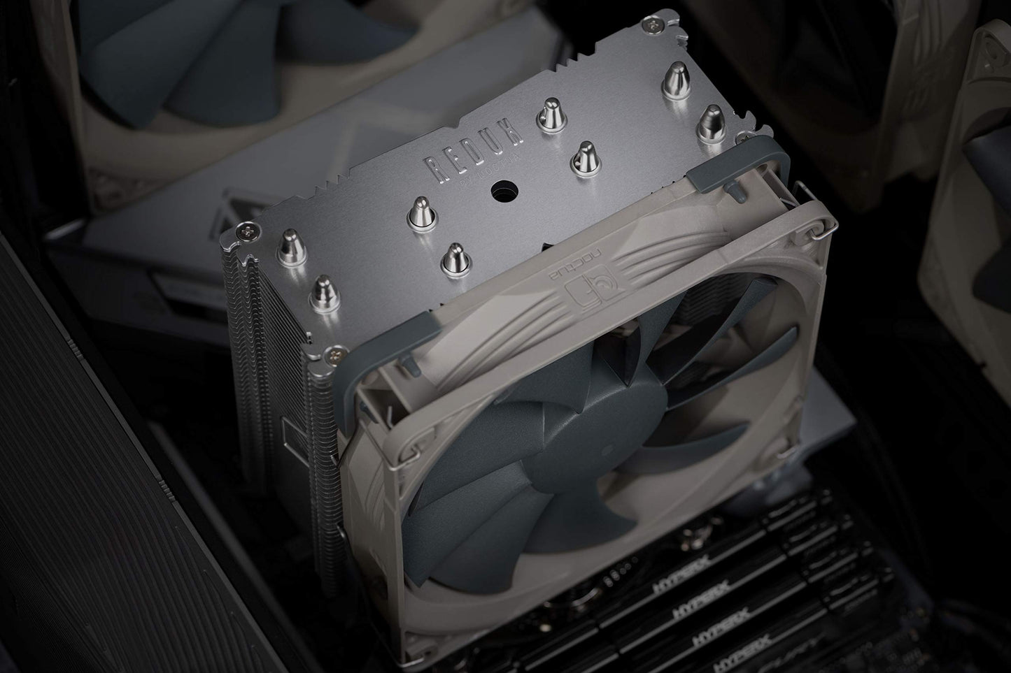 Noctua NH-U12S redux, high-performance CPU cooler with NF-P12 redux-1700 PWM 120mm fan (Grey)