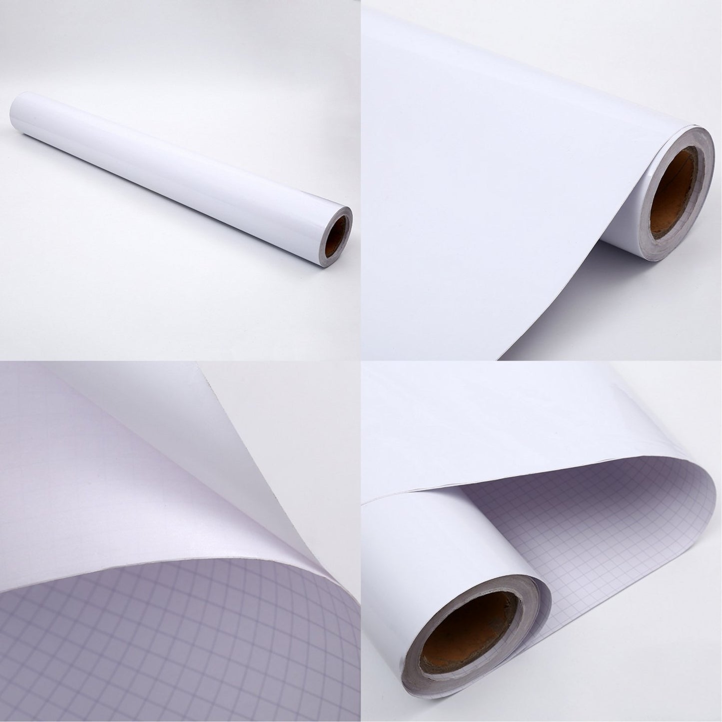FENTIS whiteboard sticker self-adhesive wall decal plastic vinyl chalkboard dry erase message board sticker wall contact paper roll for kids home office 90x200cm