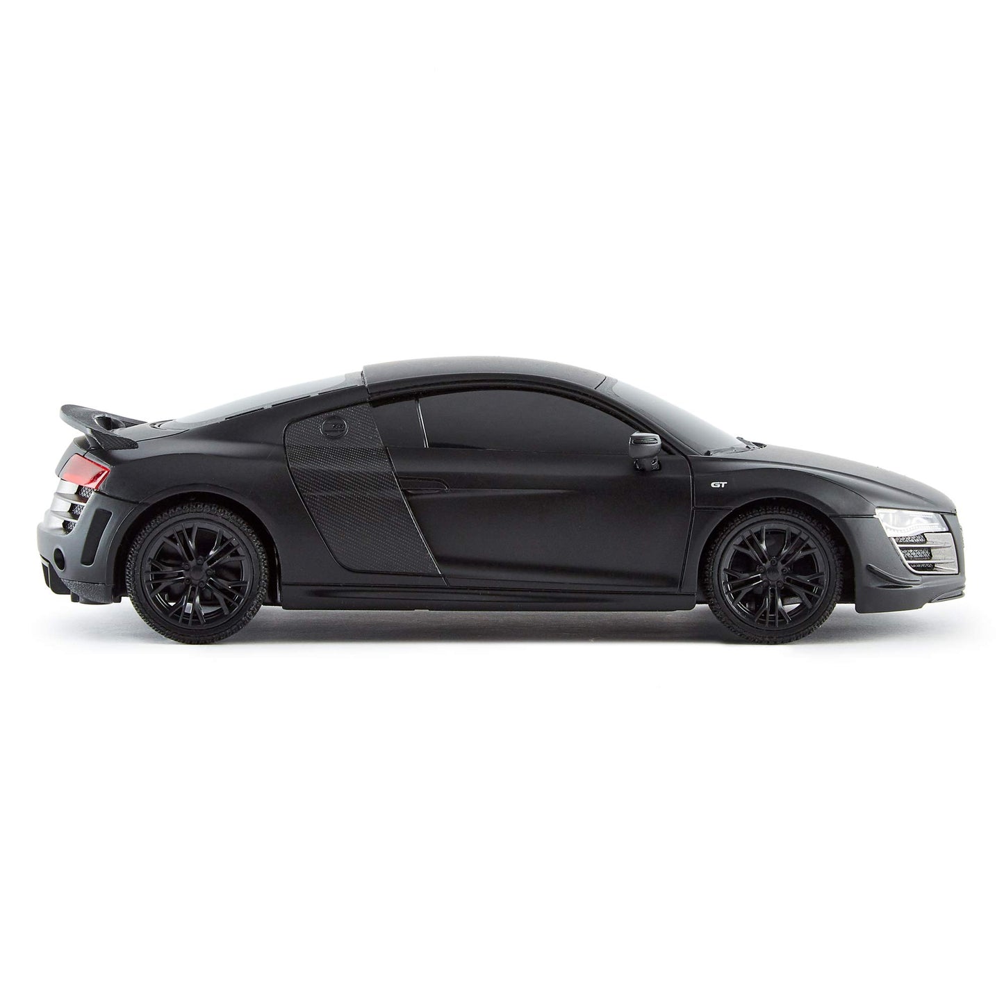 CMJ RC CARS Audi R8 GT, official licensed remote control car, playtime RC race car, 1:24 RC off-road car 24Hz, gift for children 6-12 years old beginners (Black)