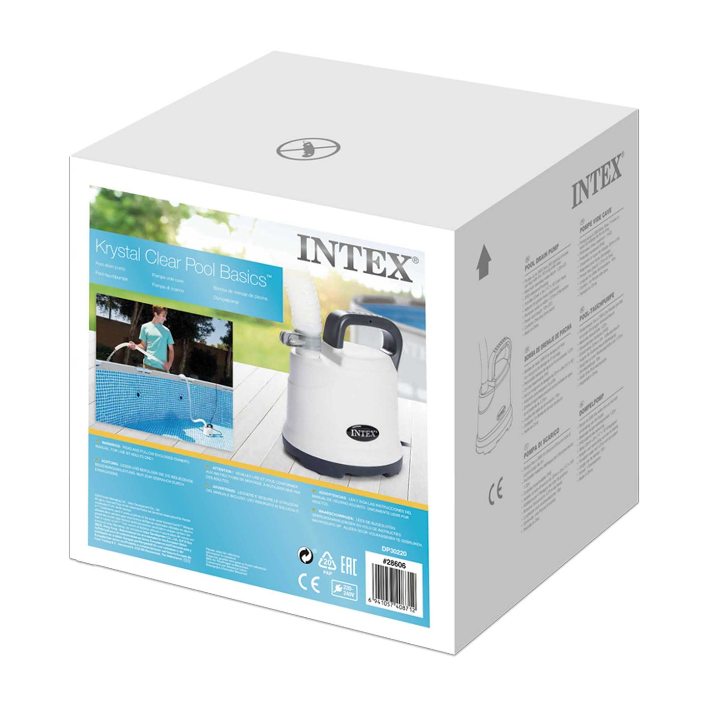 Intex Pool Drain Pump 28606 (US Plug)