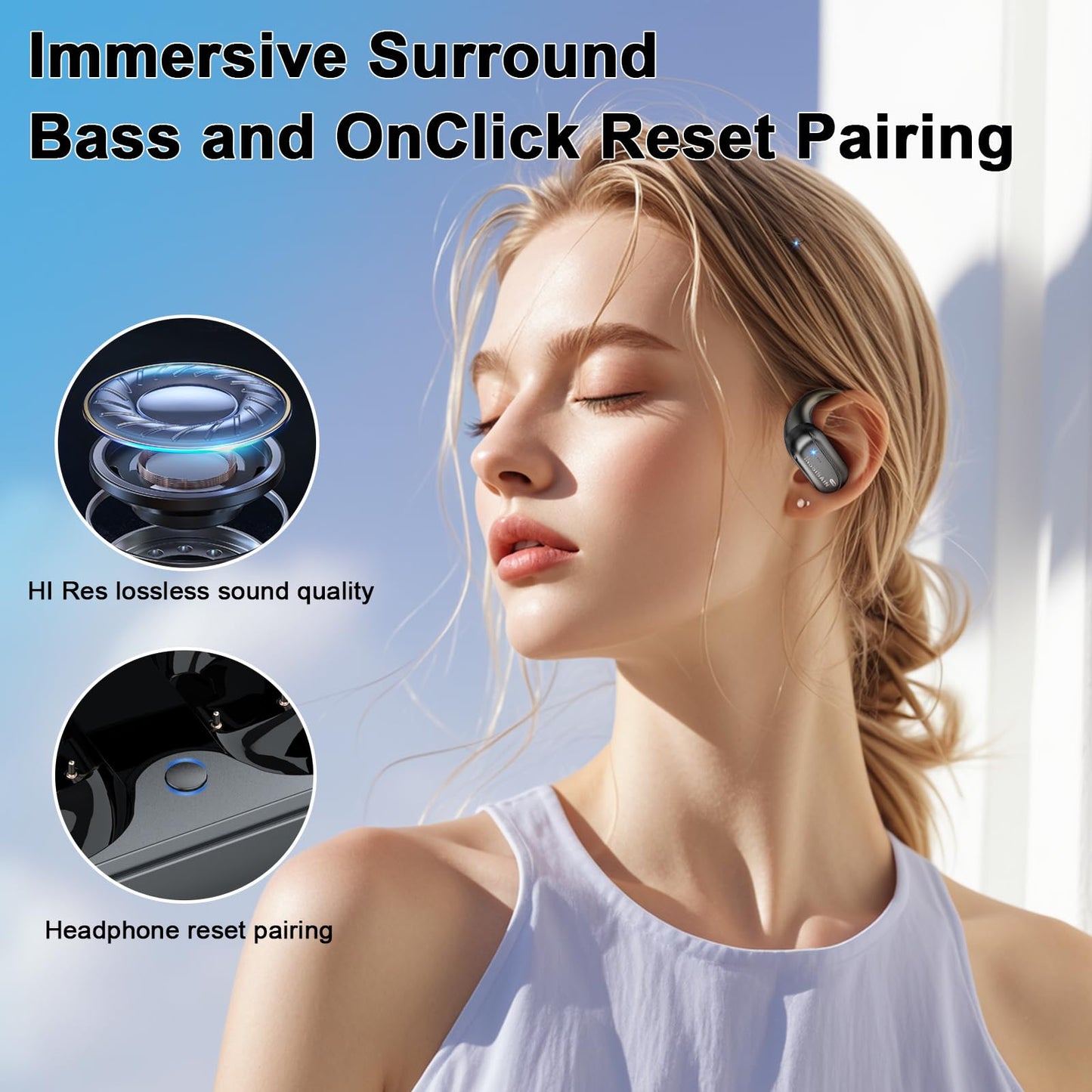 AI translator Headphones, Translation Headphones & BT5.4, 164 languages Headphone Translator in real time, Bluetooth headphones, Connect and make use of the sturdy, IPX7 (Black 01)