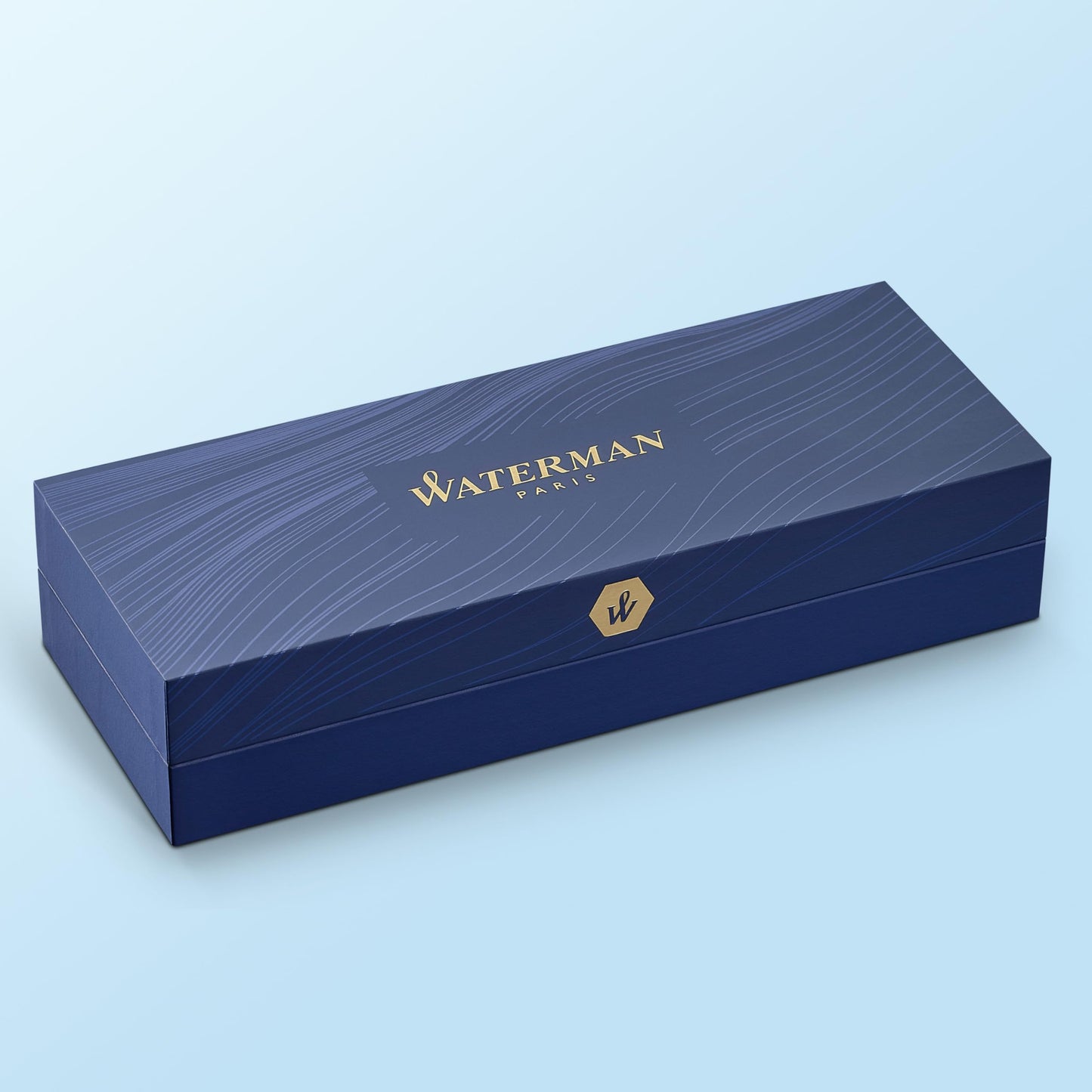 Waterman Hémisphère Rollerball | Stainless Steel with 23K Gold Trim | Fine Point | Black Ink | Gift Box