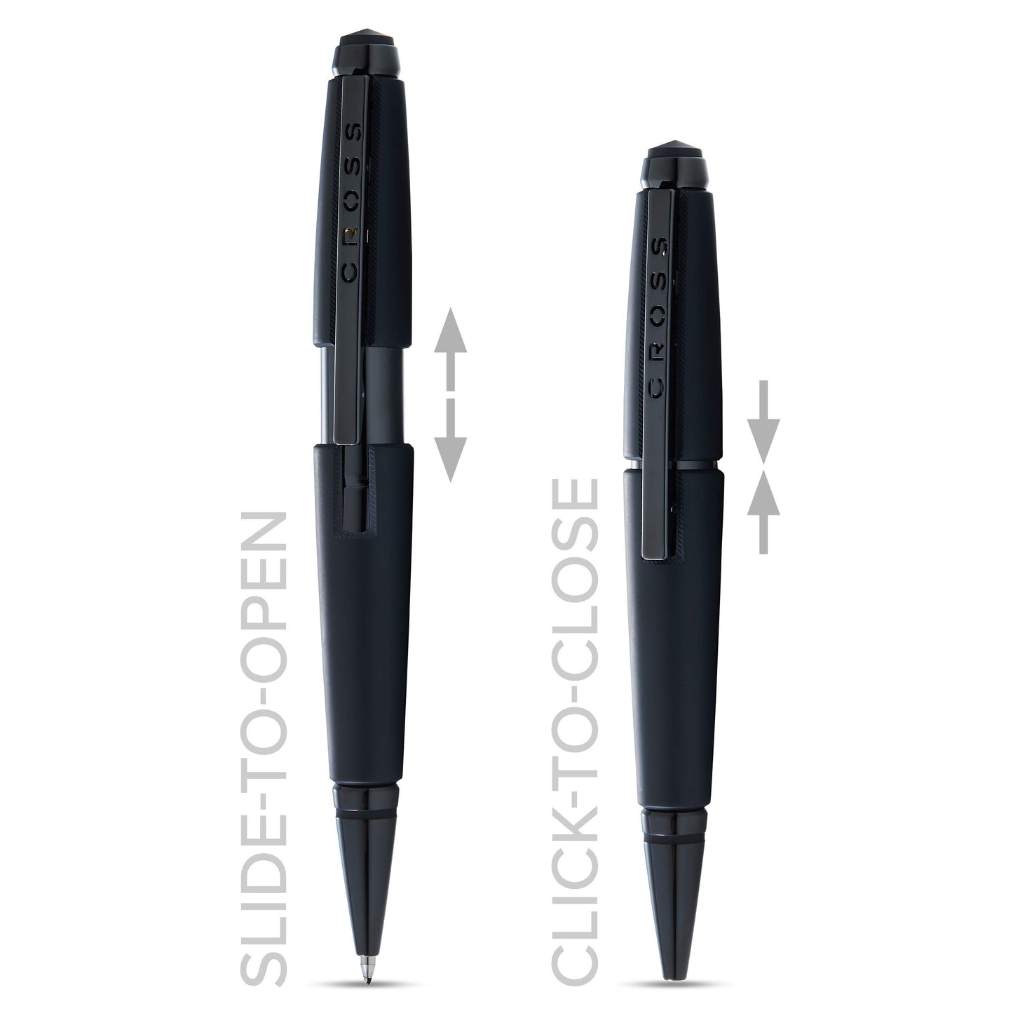 Cross Edge Rollerball (Medium point, black ink, refillable, includes premium gift box) matte black