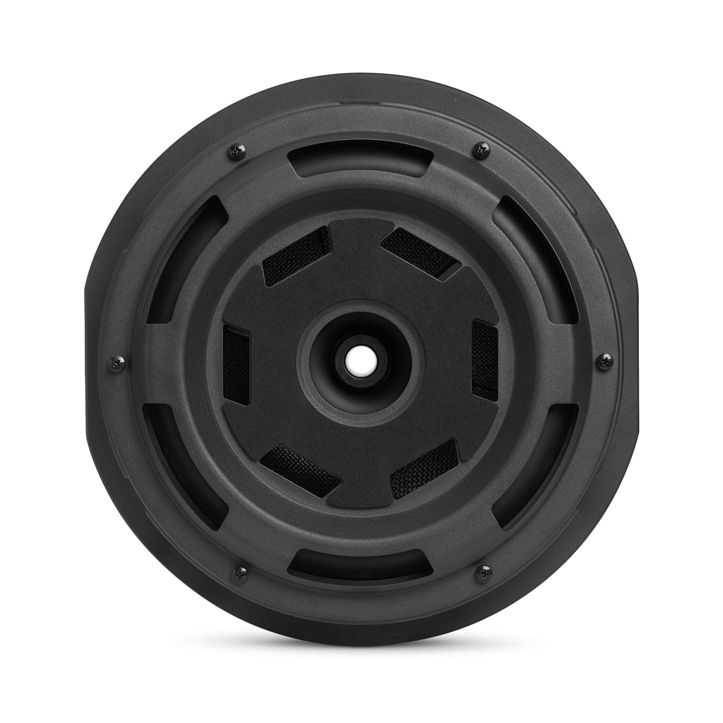 JBL BassPro Hub 11" Spare Tire Active Subwoofer Set - 300 Watt car subwoofer with built-in amplifier and fiberglass woofer for spare tire hub, Black