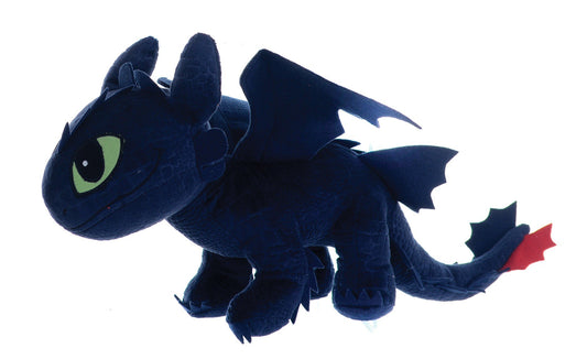 Dreamworks "Toothless" plush toy, approximately 1 meter in size. Inspired by How to Train Your Dragon 2.