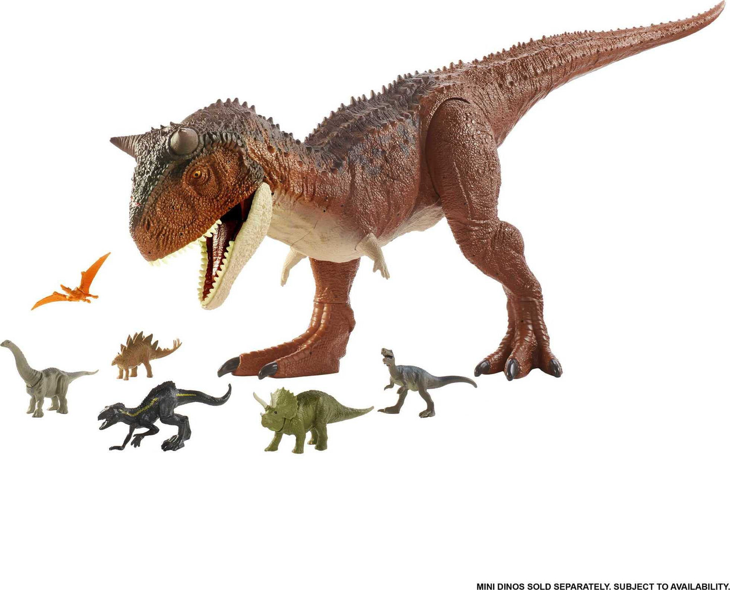 Jurassic World HBY86 - Giant Dino Carnotaurus Toro Dinosaur Action Figure, Dinosaur Toy for ages 4 and up.