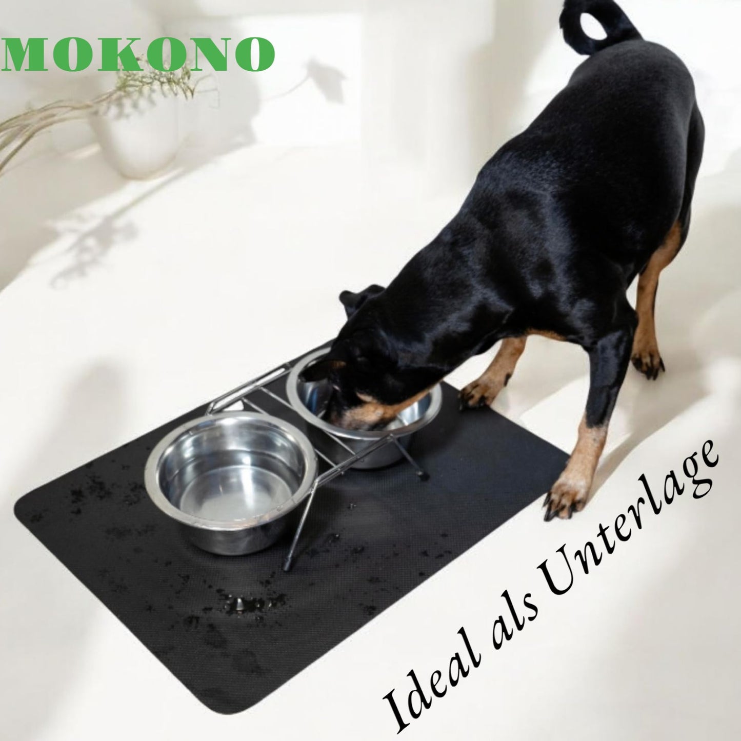 MOKONO® Non-Slip Mat 120 x 100cm - waterproof, universal and customizable non-slip mat | non-slip protective mat for trunk, camping, dog crate, etc. | Available in various sizes