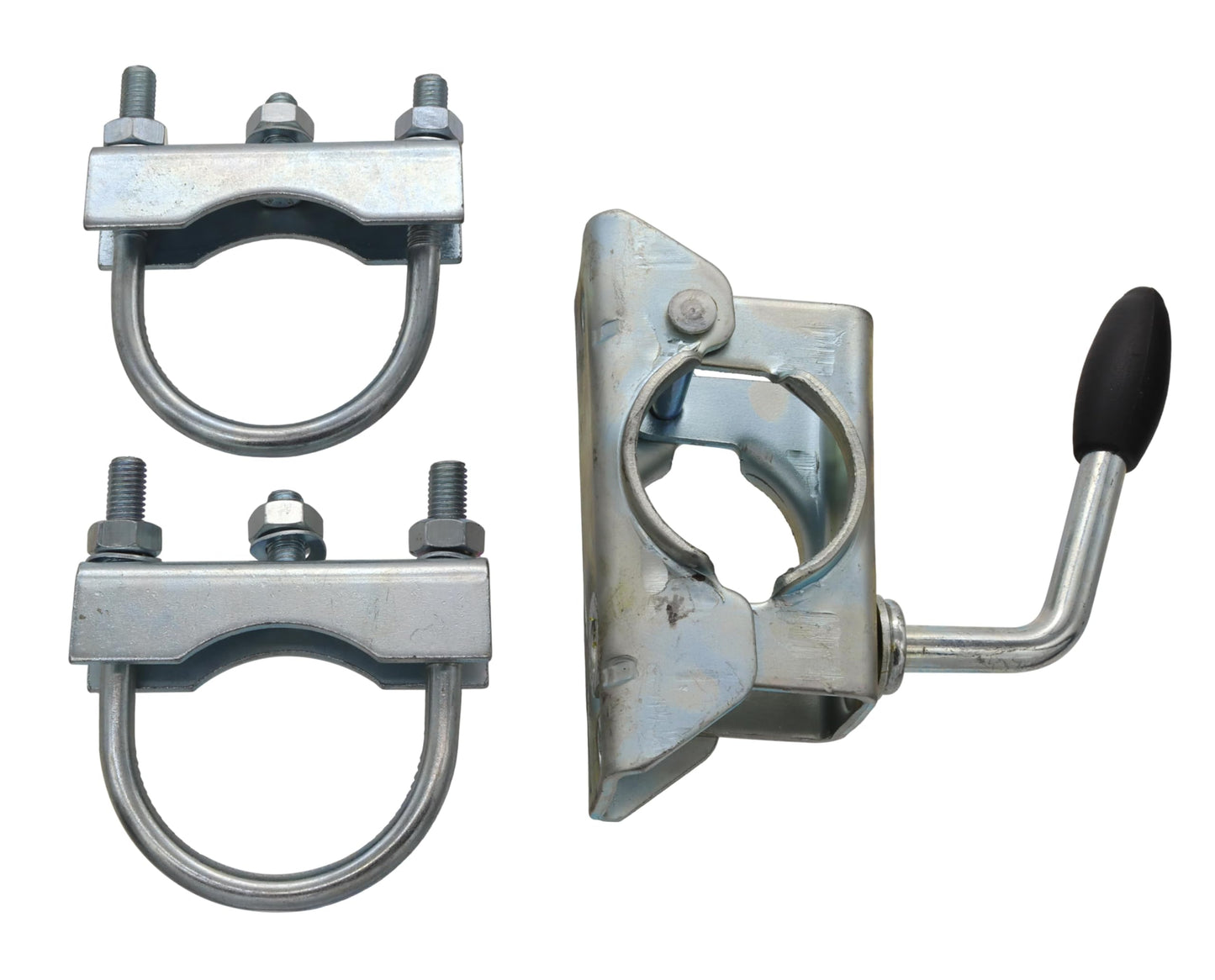 Winterhoff support wheel holder for 70mm round drawbars clamping bracket support wheel clamp 48mm trailer (optional with support wheel) (holder)