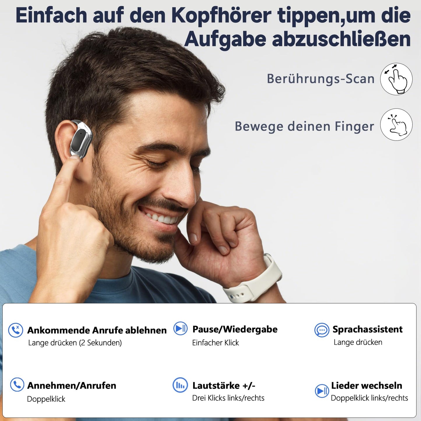 AI APP Translator headphones with real-time app translation, Bluetooth 5.4, HiFi sound, LED battery indicator, 144 languages, headphones for meetings, travel & sports (Black)