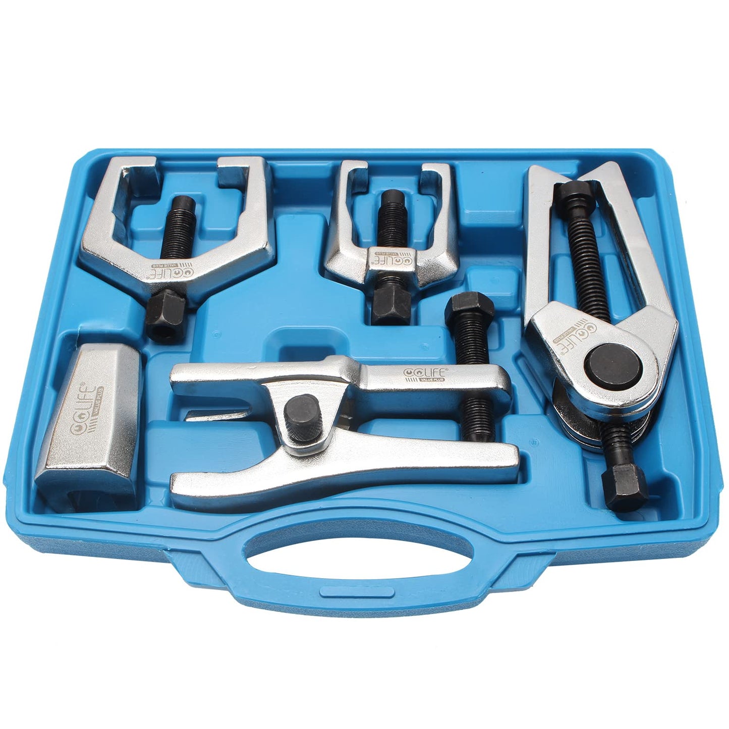 CCLIFE 5-piece set tie rod end ball joint puller, ball joint remover tool.