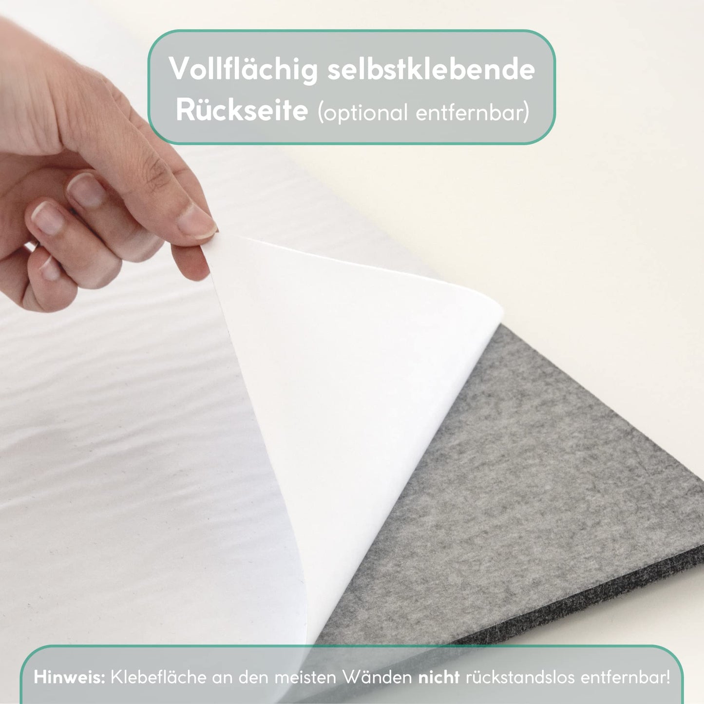 2x acoustic panels for wall & ceiling made of recycled felt - sound absorber acoustic felt diffuser round Ø 550x12 mm Night Gray