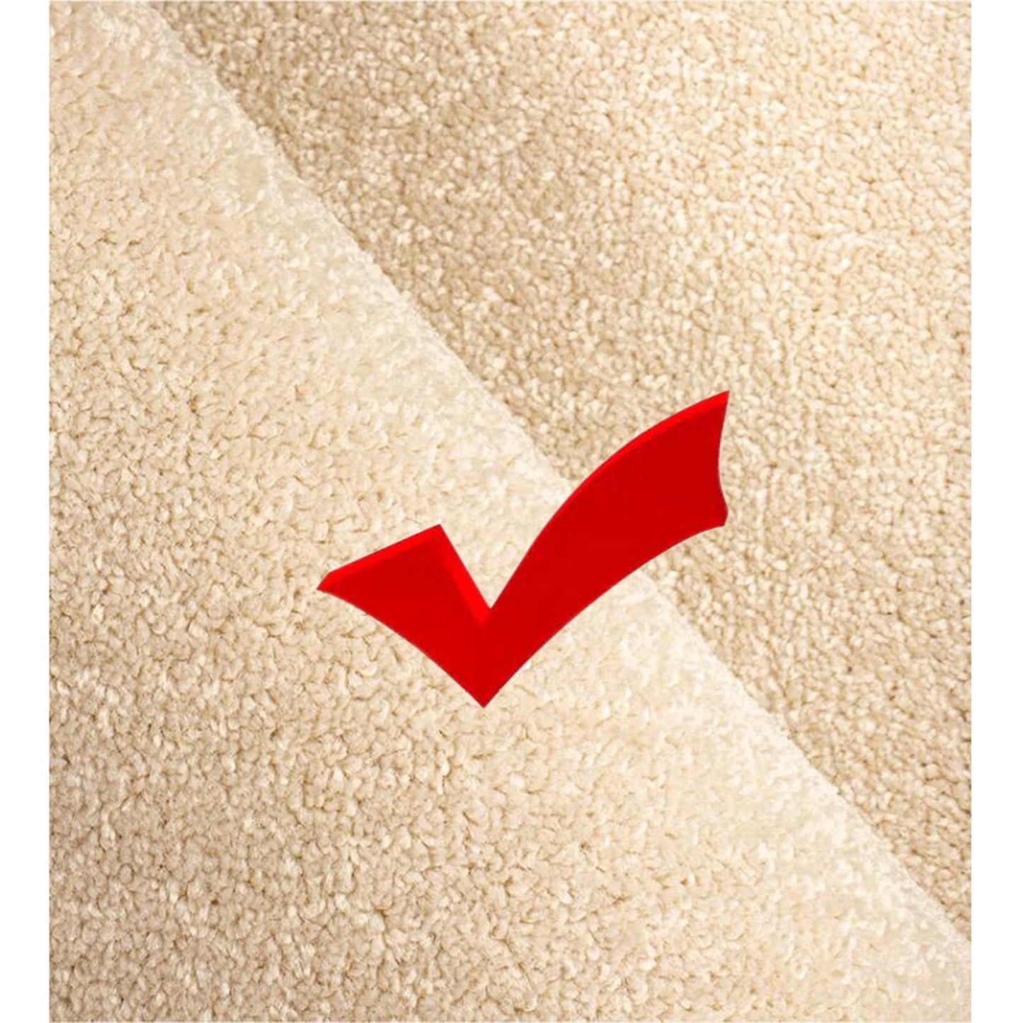 PPGE HOME Soundproofing Carpet Piano, Piano Soundproofing Mat, Floor Soundproofing Carpet Stool Soundproofing Mat Non-Slip (Khaki)