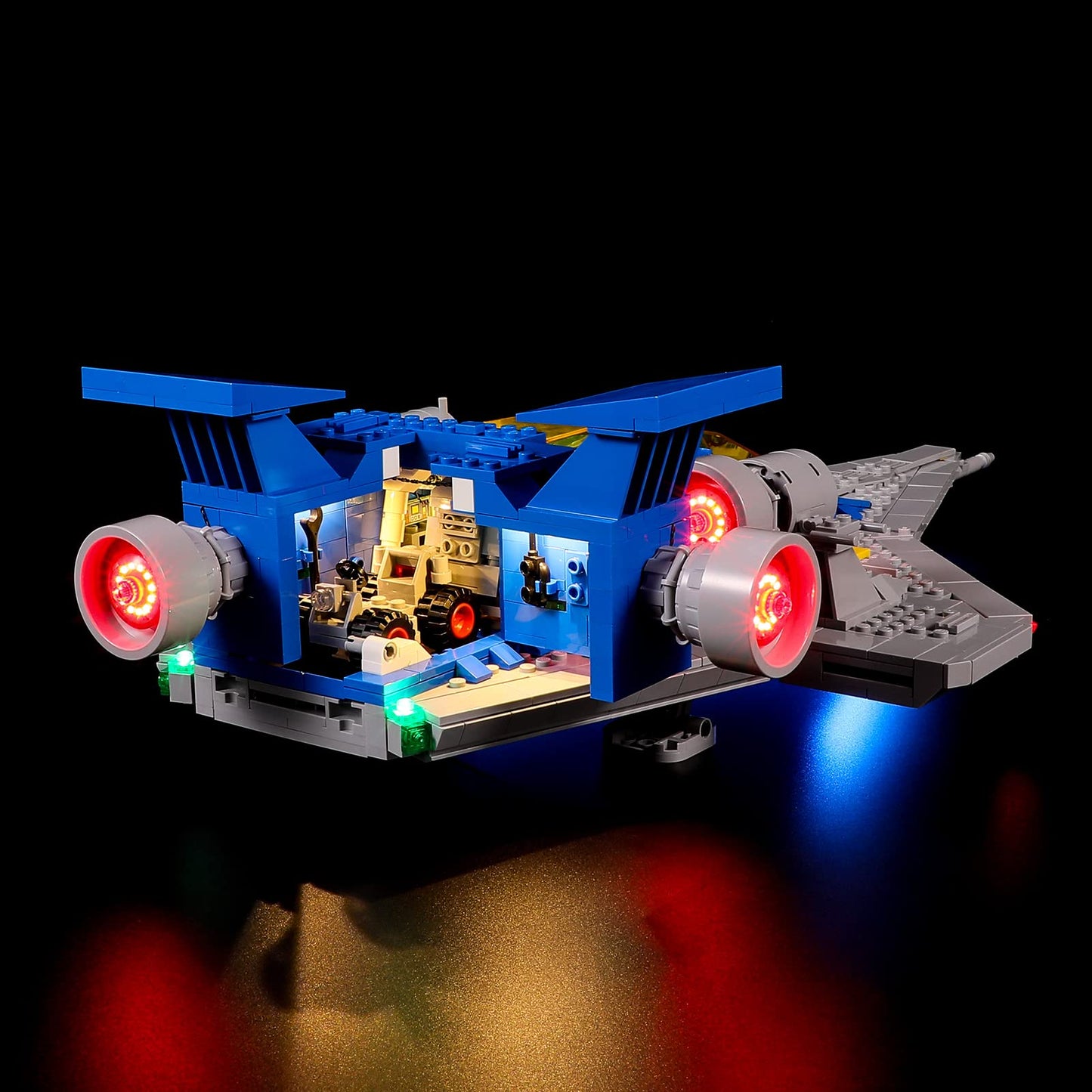 BRIKSMAX 10497 LED light for Lego Discovery Spaceship - Compatible with Lego bricks model - Without Lego set.